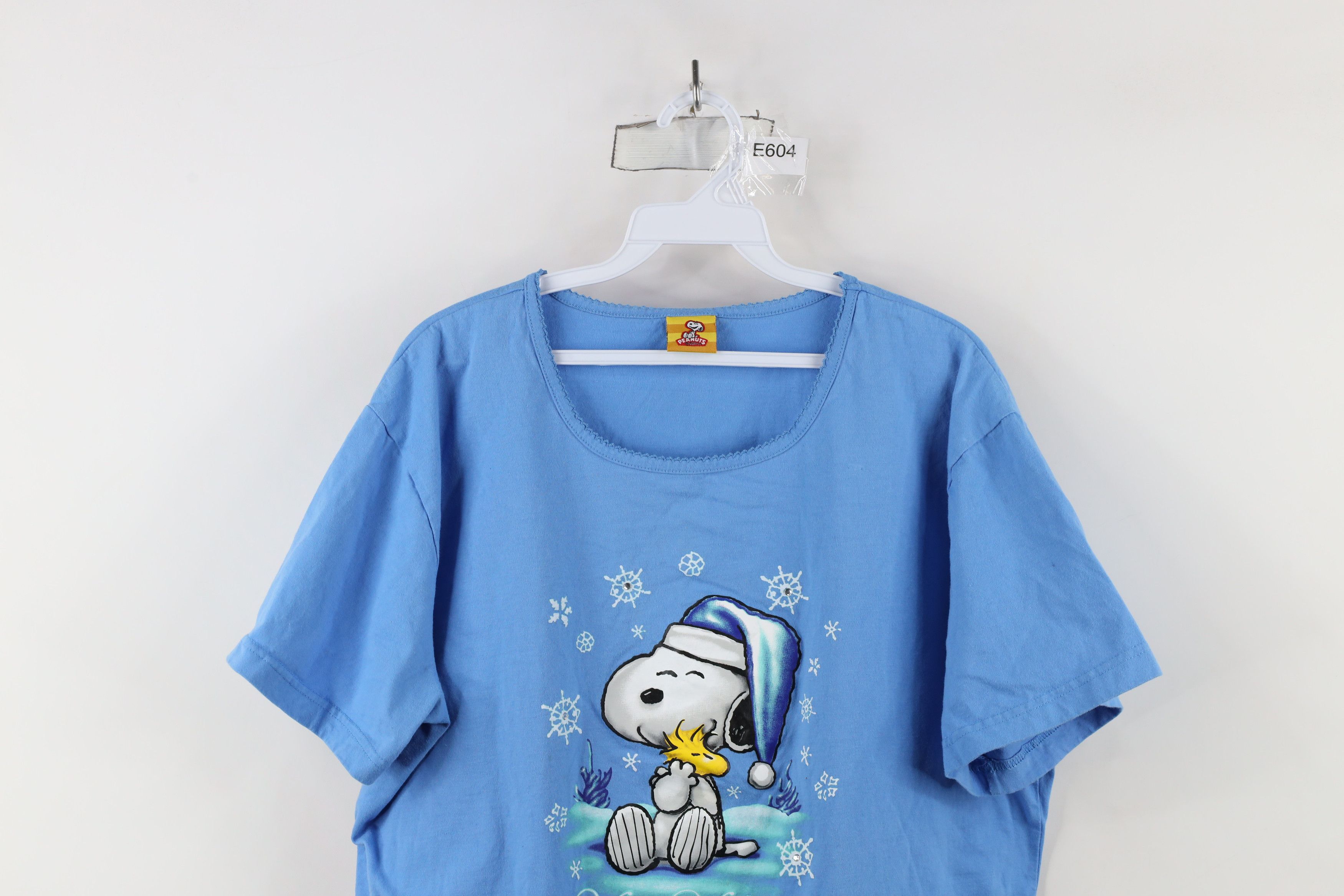 Vintage Vintage Snoopy Peanuts Wonderland Night Sleep T-Shirt Gown Size M / US 6-8 / IT 42-44 - 2 Thumbnail