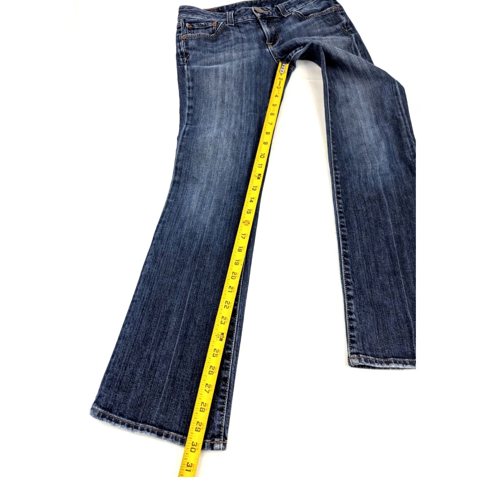 Lucky Brand Lucky Brand Gene Montesano Dungarees Jeans Women 6/28 Lola Bootcut Blue Size 28" / US 6 / IT 42 - 3 Thumbnail