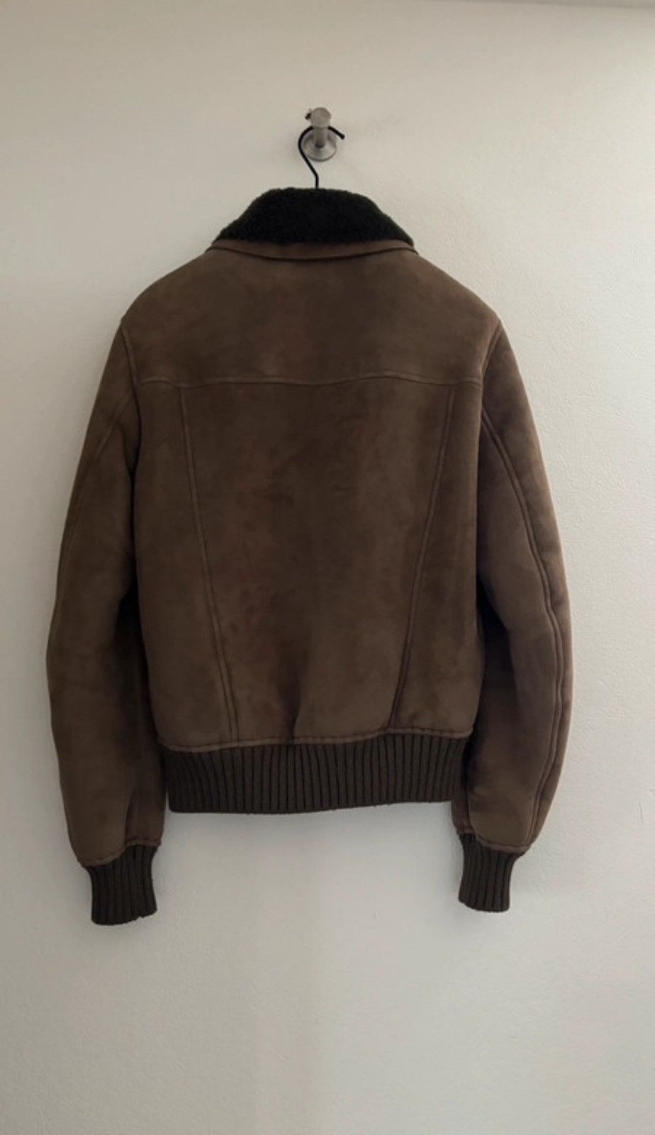Anthony Vaccarello × Hedi Slimane × Saint Laurent Paris Shearling bomber Size US S / EU 44-46 / 1 - 4 Thumbnail