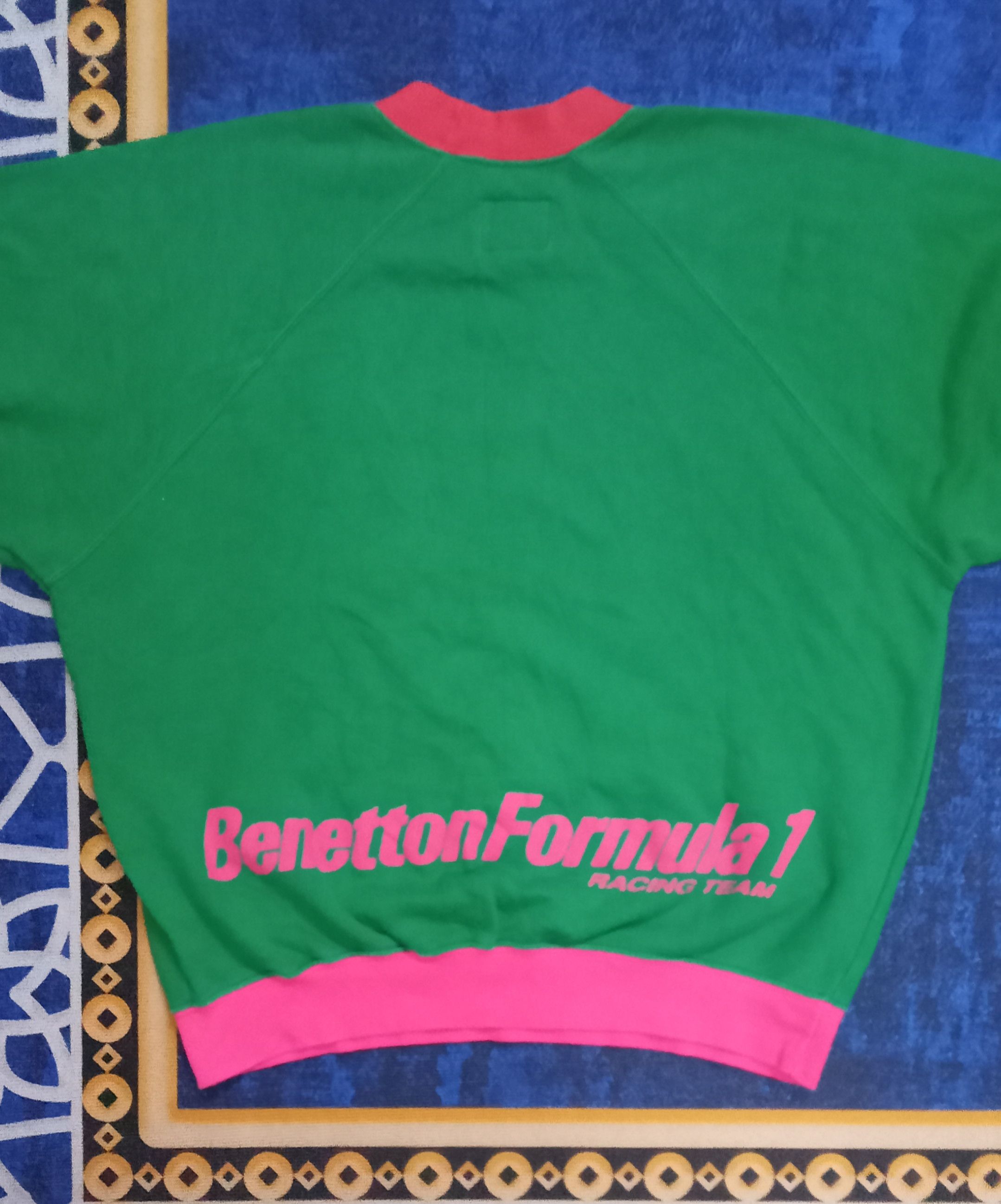 Benetton Benetton Formula 1 Racing Team Vintage Sweater / Sweatshirt Size US M / EU 48-50 / 2 - 2 Thumbnail