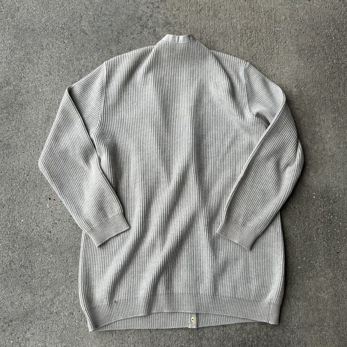 Salvatore Ferragamo × Vintage Vintage 90s Salvatore Ferragamo gray 100% wool sweater. Size US S / EU 44-46 / 1 - 5 Thumbnail