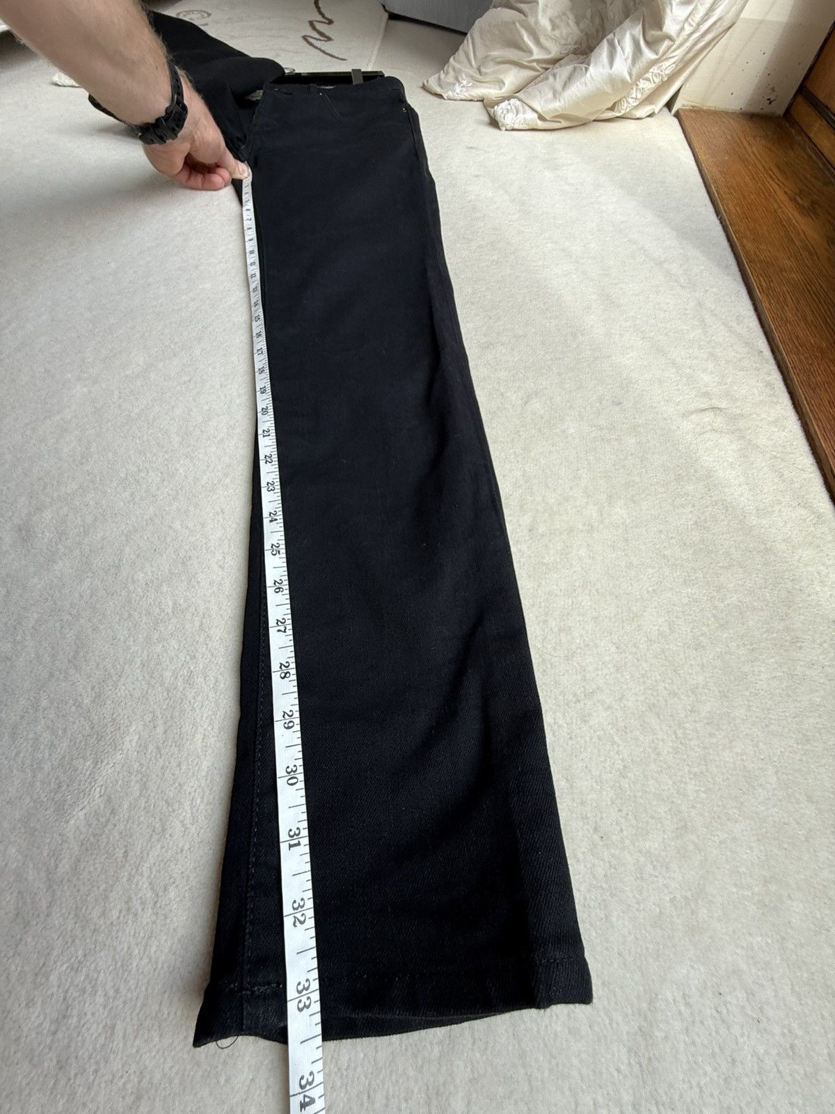 Saint Laurent Paris Saint Laurent D02 black slim skinny jeans 31 Size US 31 - 8 Thumbnail