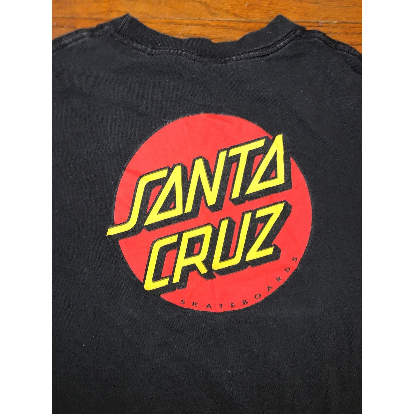 Santa Cruz Skateboards Santa Cruz Skateboards Classic Dot T Shirt Black XL Size US XL / EU 56 / 4 - 4 Thumbnail