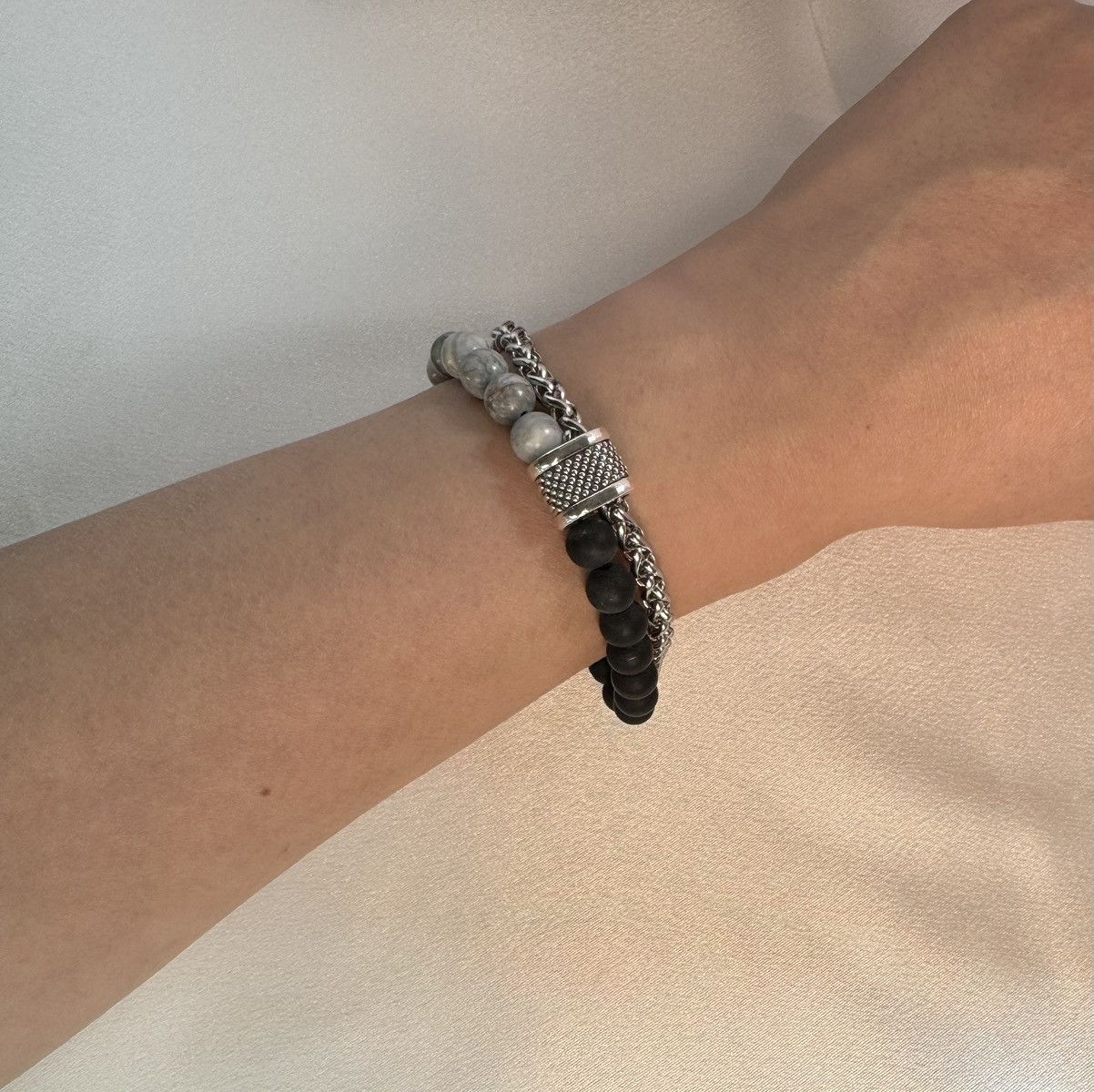 Other 7mm Bead Chain Bracelet for Men Size ONE SIZE - 6 Thumbnail