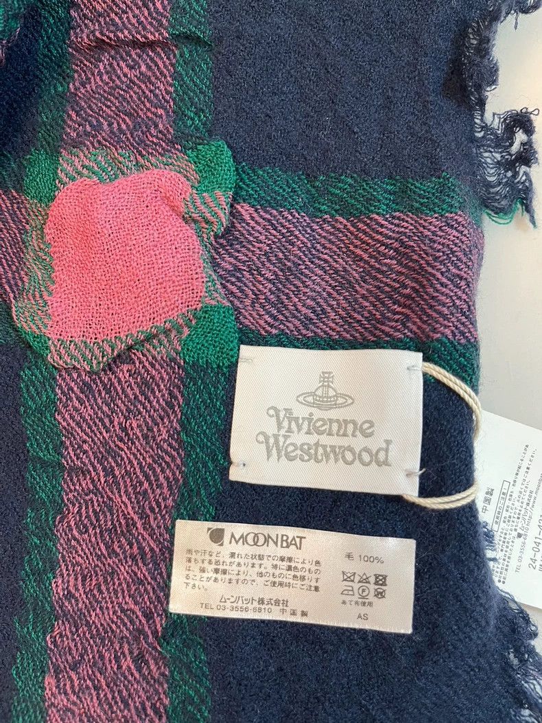 Vivienne Westwood Vivienne Westwood Square scarf 100% wool Size ONE SIZE - 4 Thumbnail