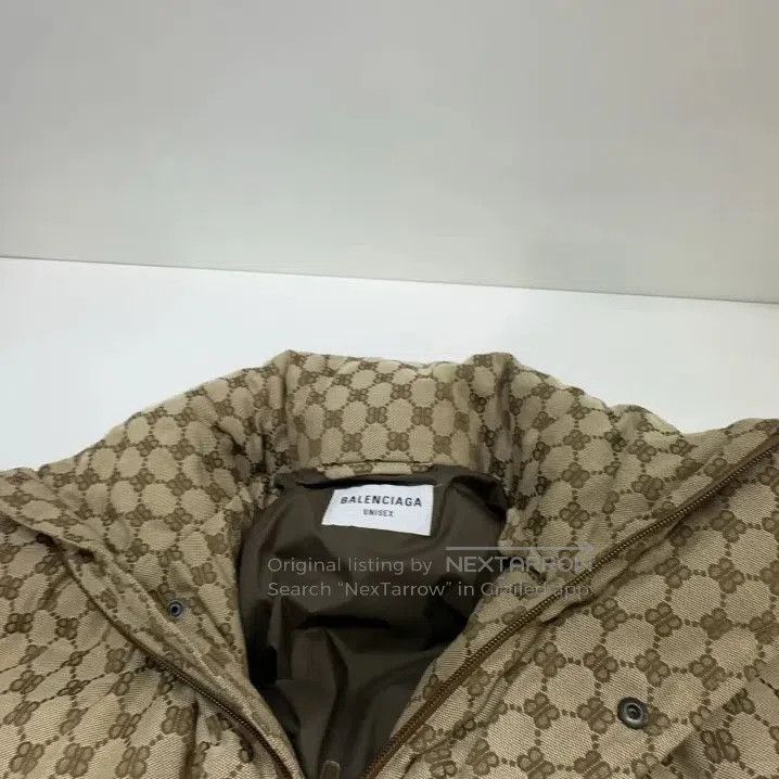 Balenciaga Balenciaga x Gucci Brown Patterned Puffer Jacket. Size US S / EU 44-46 / 1 - 7 Thumbnail