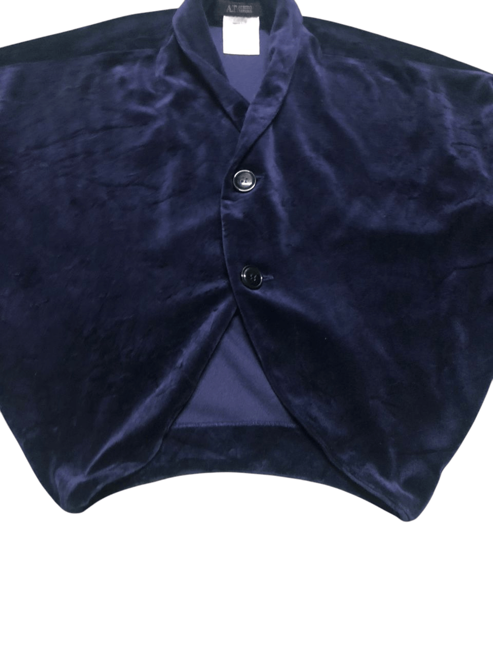 ATSURO TAYAMA × Japanese Brand × Vintage Vintage Atsuro Tayama Velvet Cropped Cardigan Two Button Size L / US 10 / IT 46 - 5 Thumbnail