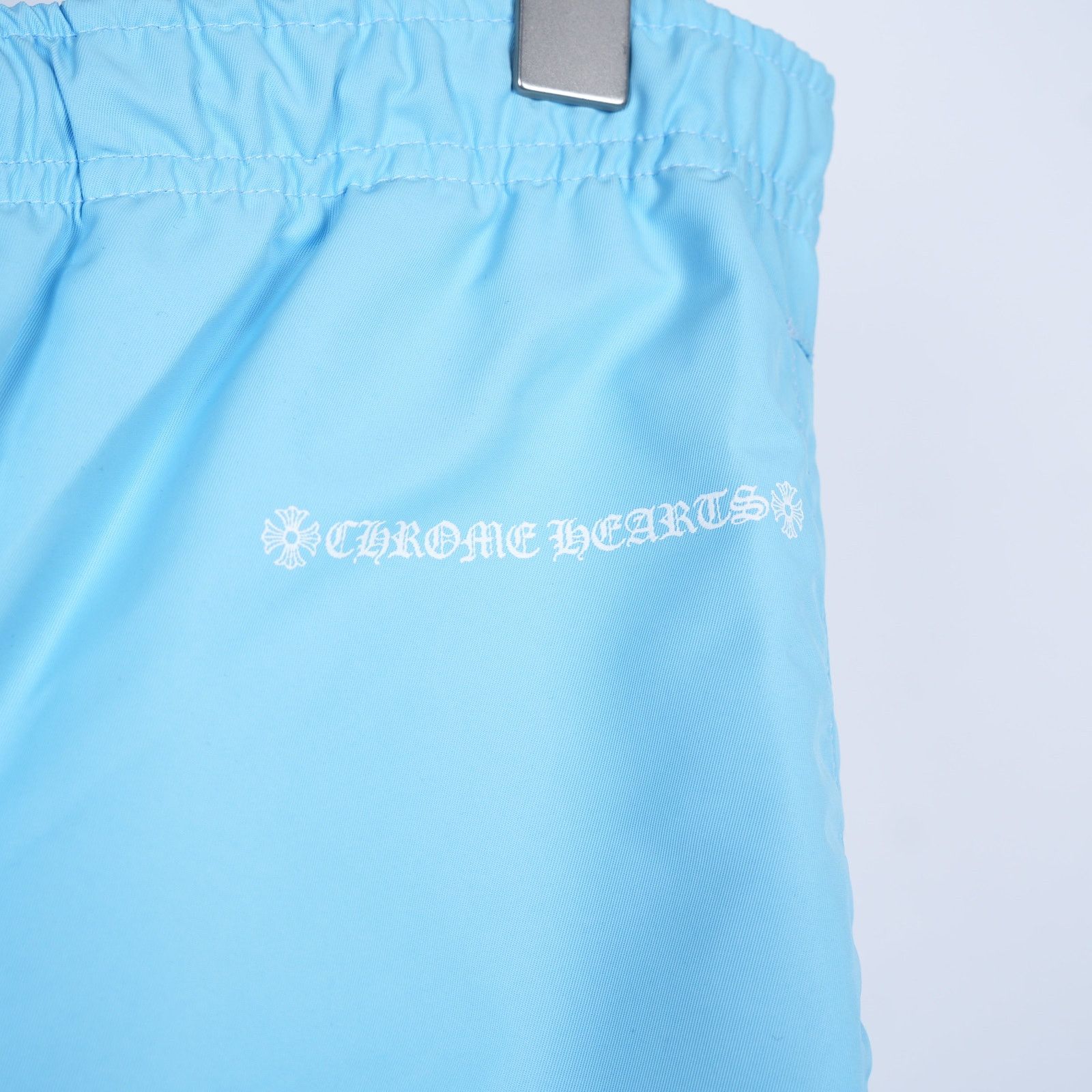 Chrome Hearts CHROME HEARTS BLUE ART BASEL EXCLUSIVE NYLON PANTS Size US 34 / EU 50 - 3 Thumbnail
