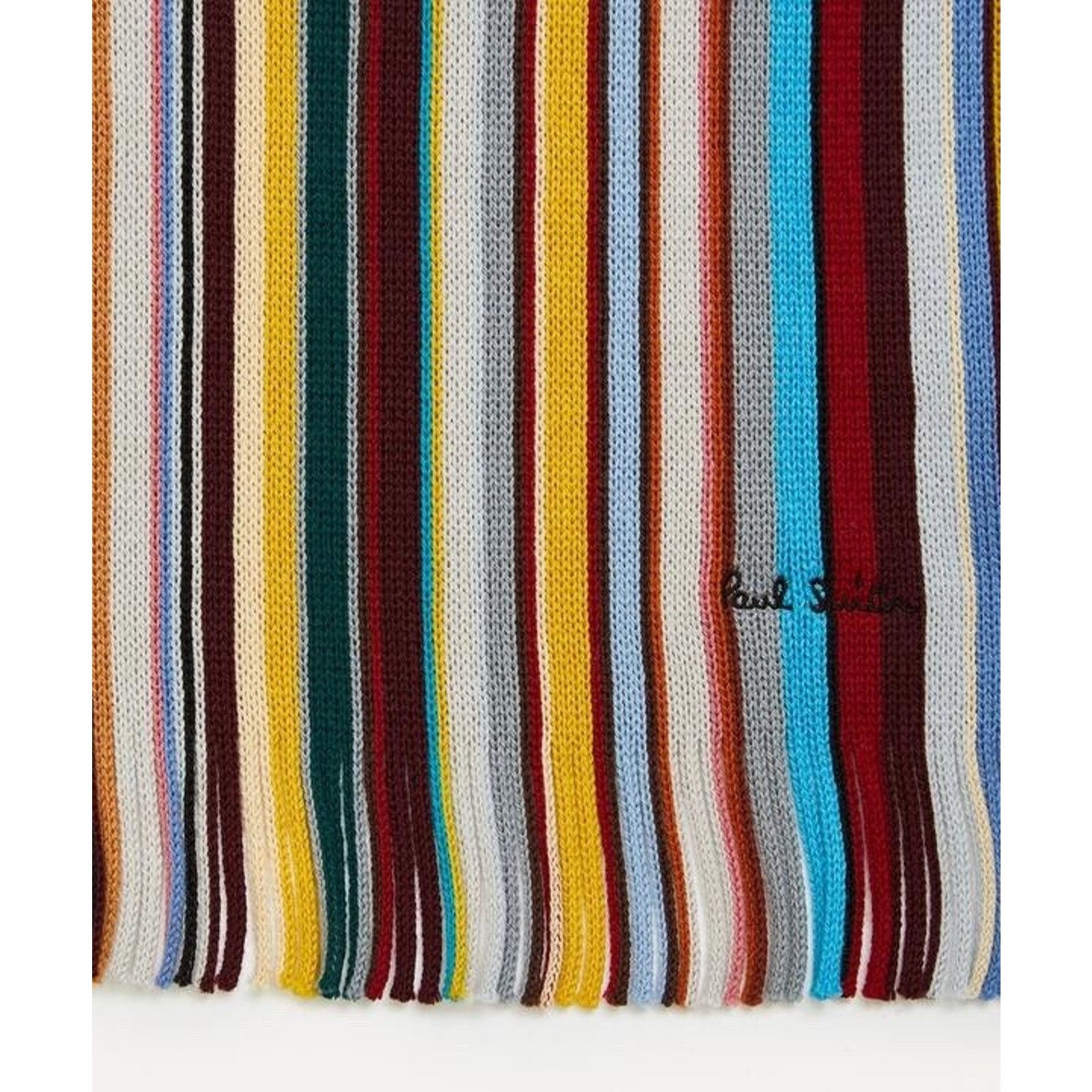 Paul Smith NWT $350 Paul Smith Stripe SCARF HAT GLOVES Gift Box Set Size ONE SIZE - 11 Thumbnail