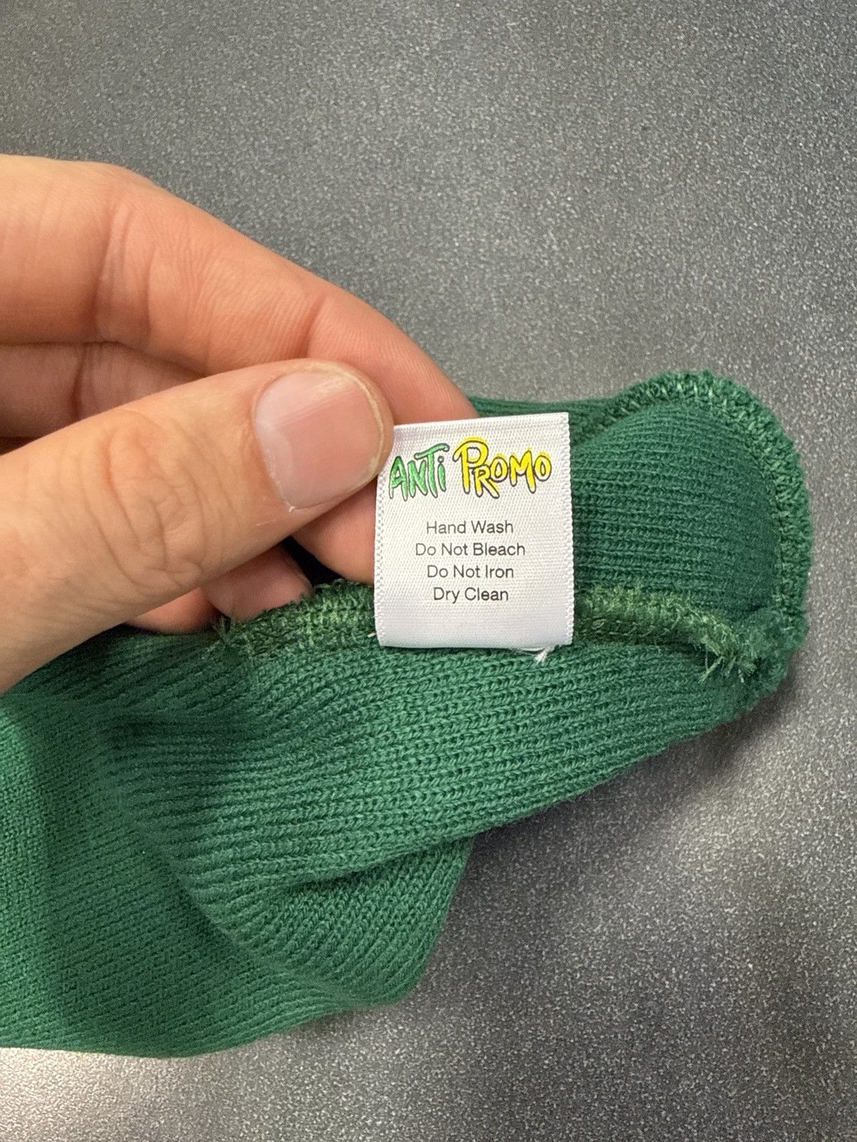 Matty Boy Anti Promo Matty Boy Scream Beanie Green Size ONE SIZE - 4 Thumbnail