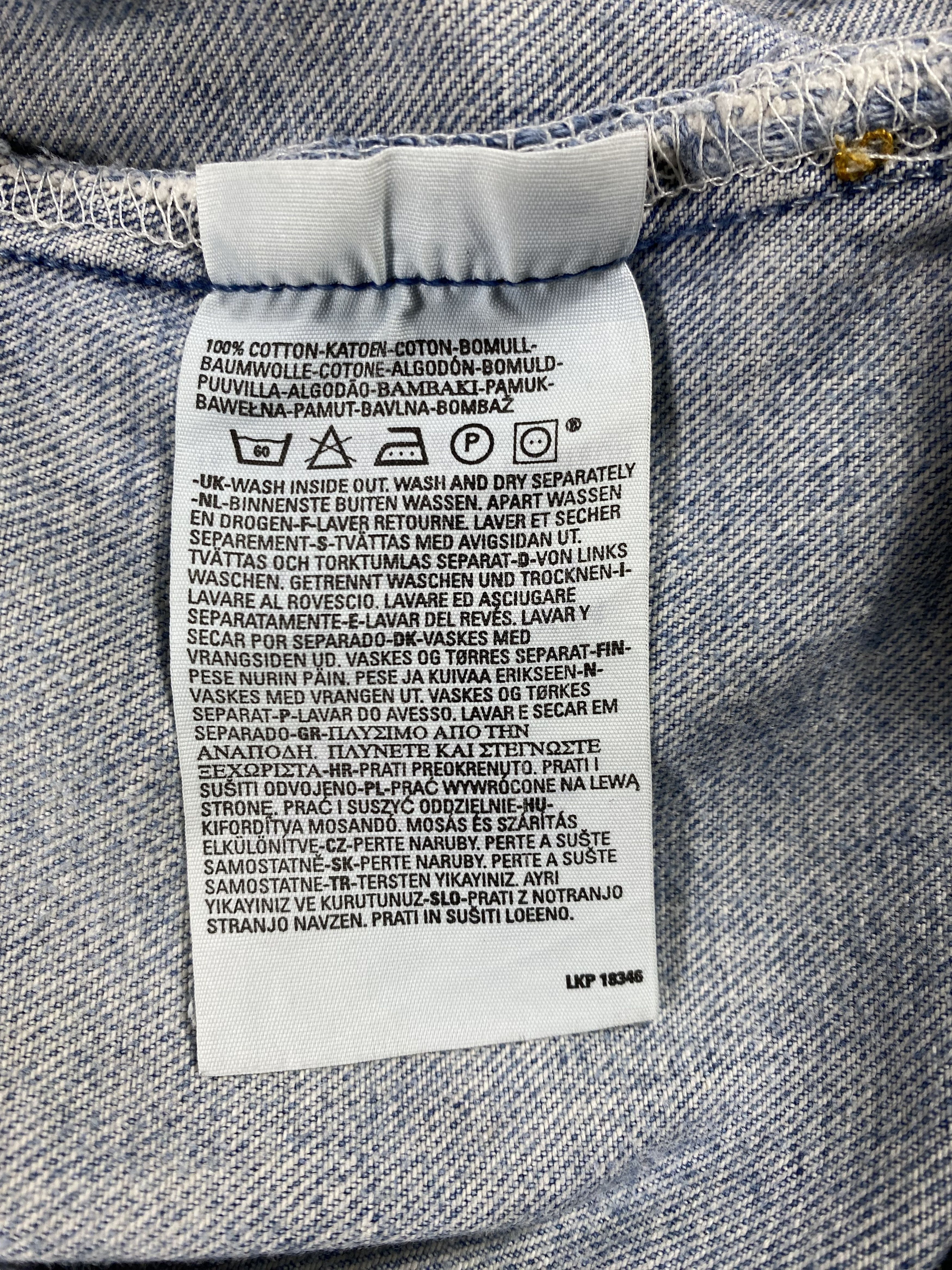 Levi's Blue Wash Vintage Levi's 501 33x33 Denim-JN3962 Size US 33 - 9 Thumbnail