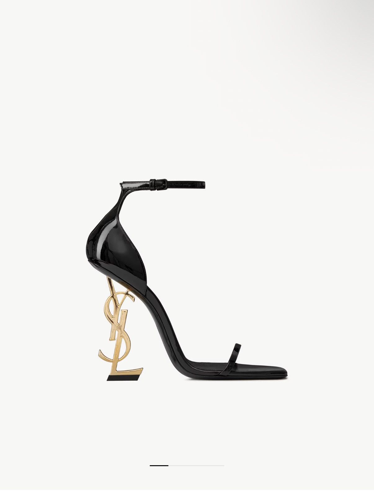 Yves Saint Laurent Opyum embellished patent-leather sandals Size US 9.5 / IT 39.5 - 6 Thumbnail