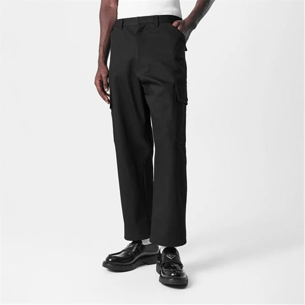 Prada Drill Cargo Trousers Size US 36 / EU 52 - 3 Thumbnail