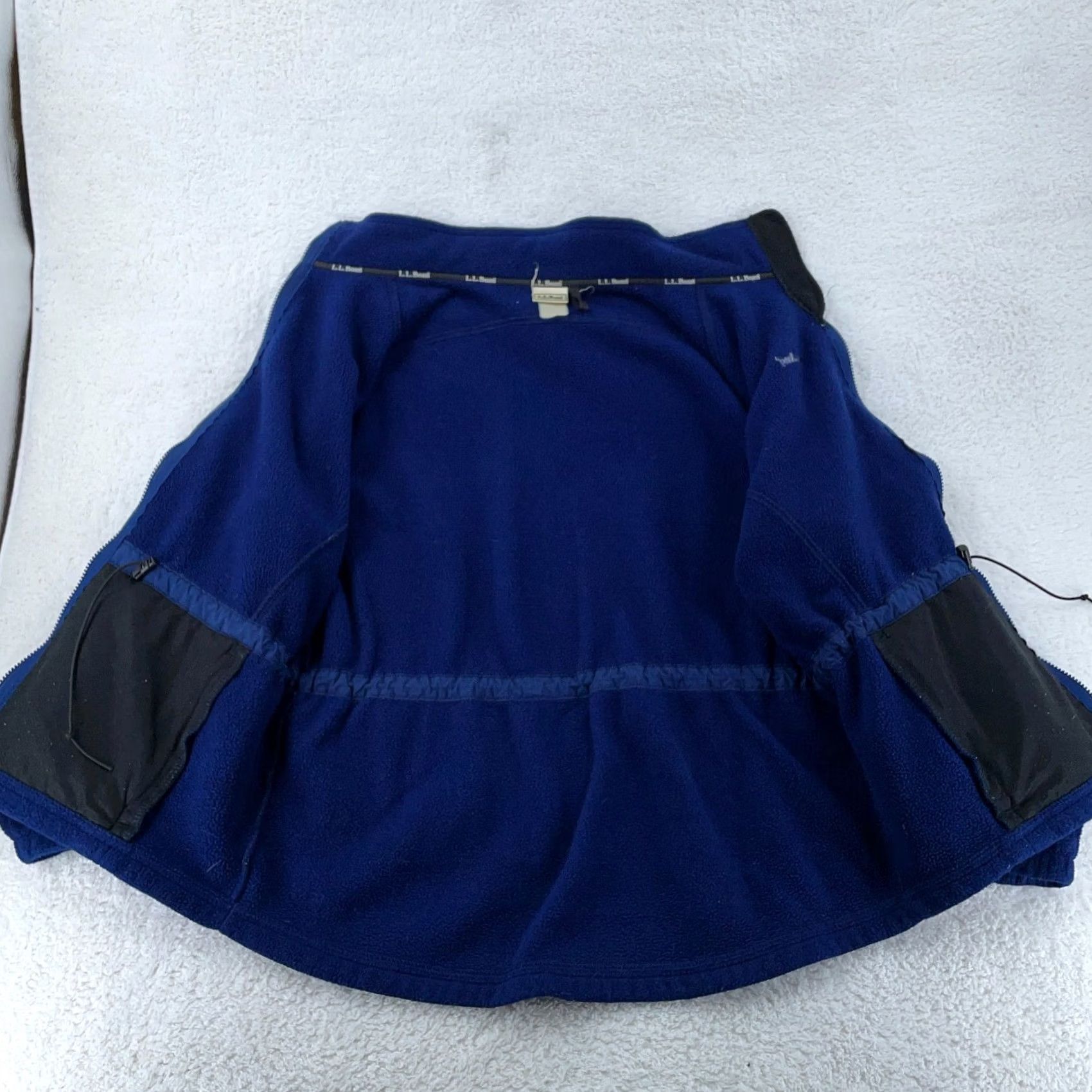 Vintage VINTAGE L.L. Bean Jacket Unisex Blue Fleece Full Zip Short Length M Regular Size Size US M / EU 48-50 / 2 - 3 Thumbnail
