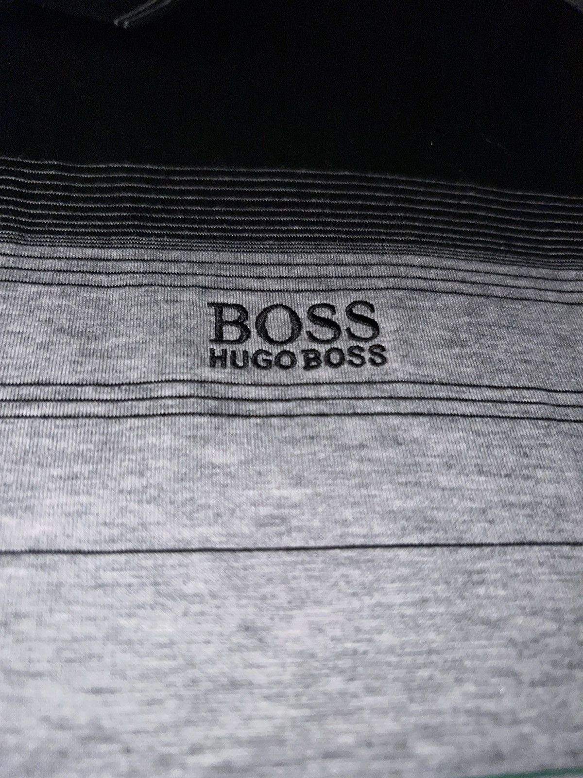 Hugo Boss Hugo Boss black, gray and green polo shirt Size US M / EU 48-50 / 2 - 4 Thumbnail