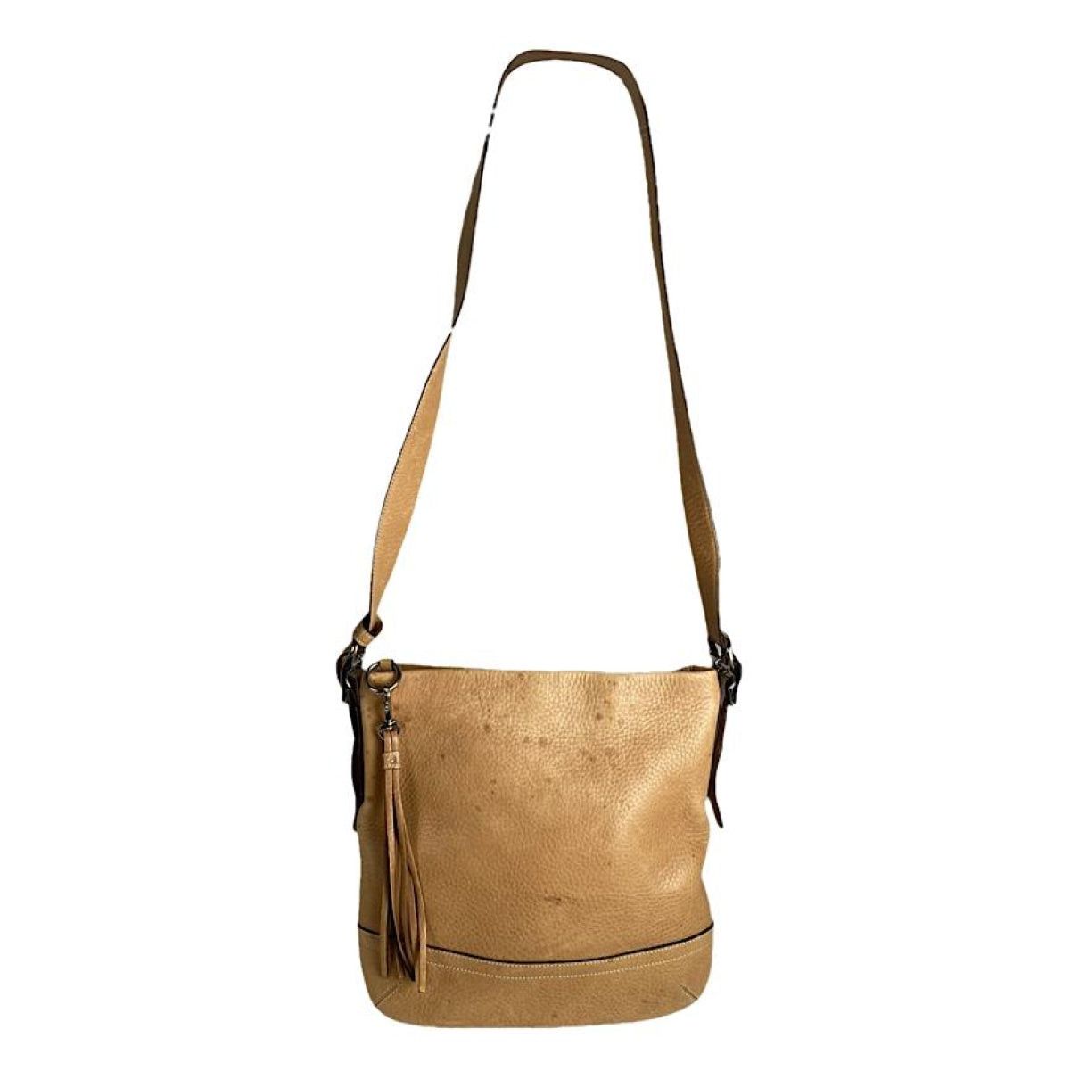 Coach Signature Sufflette Brown Leather Handbag Size ONE SIZE - 1 Thumbnail