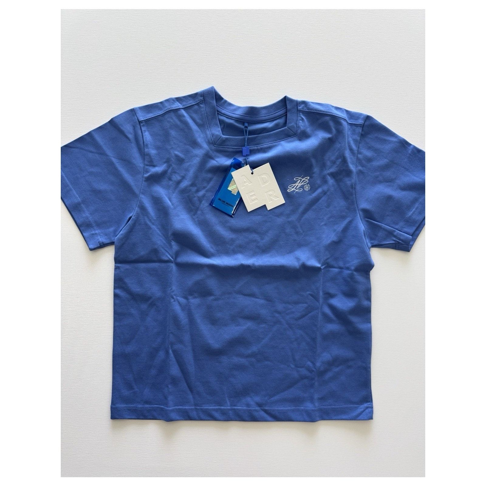 Ader Error ADER ERROR Blue Dancy T-Shirt Size A1 Blue NWT small Size US S / EU 44-46 / 1 - 1 Thumbnail