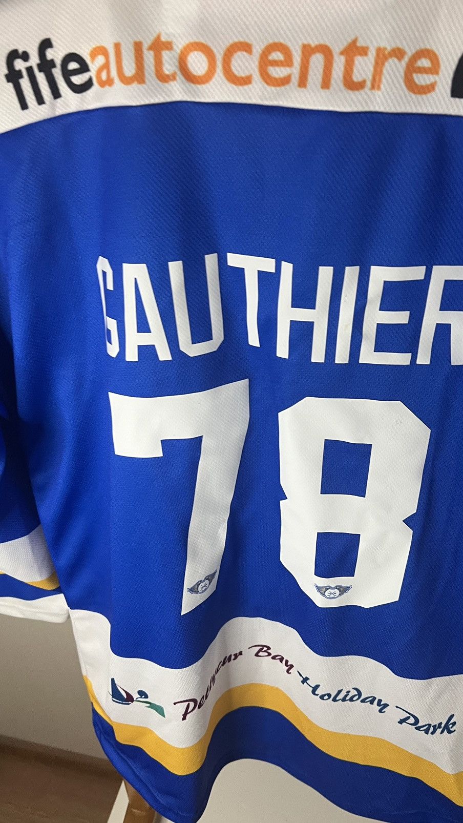 Ccm × NHL Rare Fife Flyers EIHL Denis Gauthier CCM jersey Size US S / EU 44-46 / 1 - 4 Thumbnail