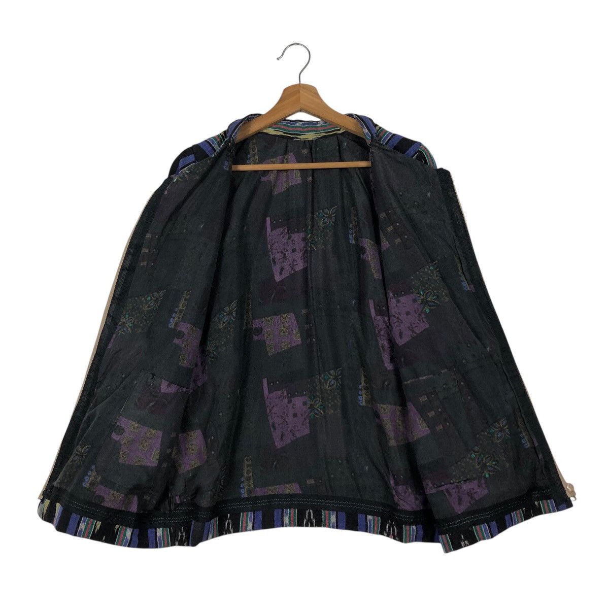 Japanese Brand Vintage Zipper Knit Zipper Jacket Unknown Brand Coogi Style Size US M / EU 48-50 / 2 - 14 Thumbnail