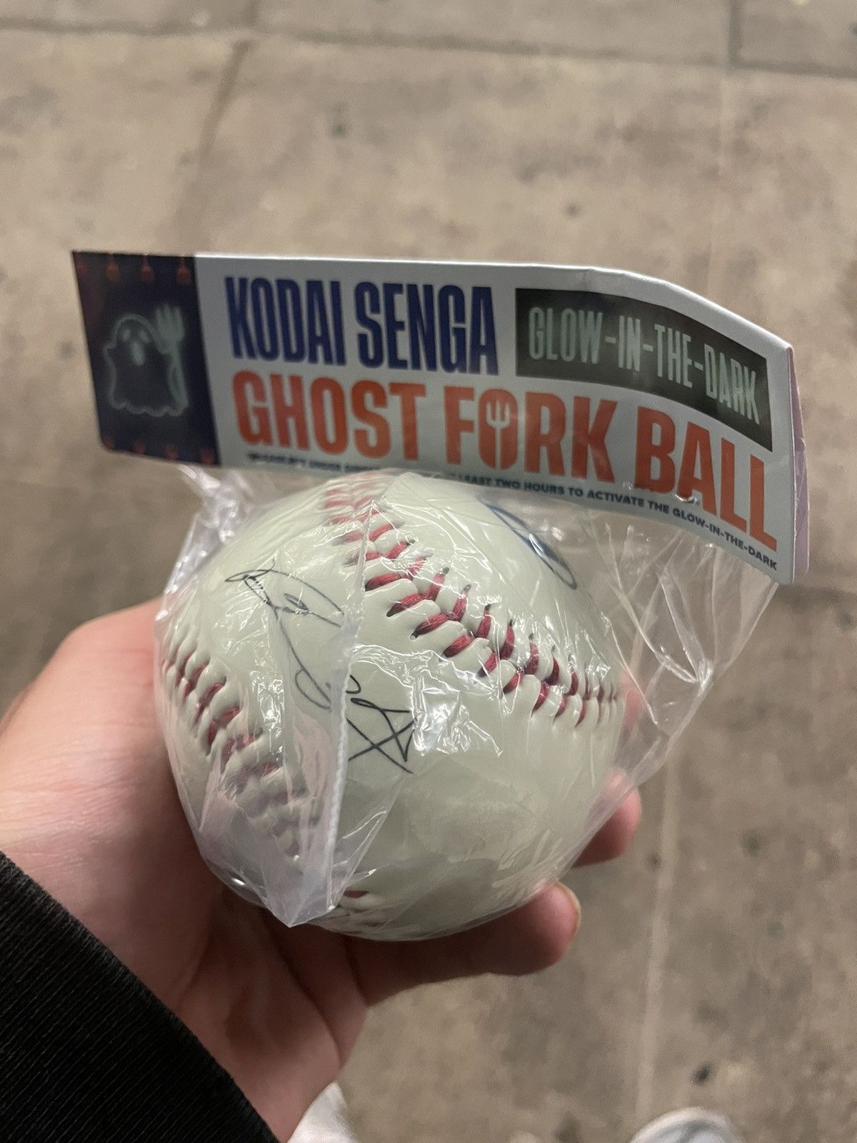 MLB New York Mets kodai senga ghost forkball glow in the dark Size ONE SIZE - 6 Thumbnail