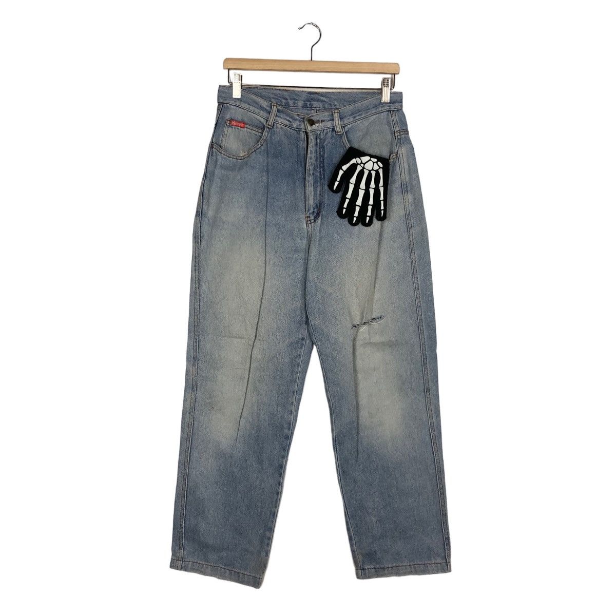 Japanese Brand VINTAGE MAGNETI MARELLI MILANO FERRARI JEANS DENIM Size US 28 / EU 44 - 1 Thumbnail