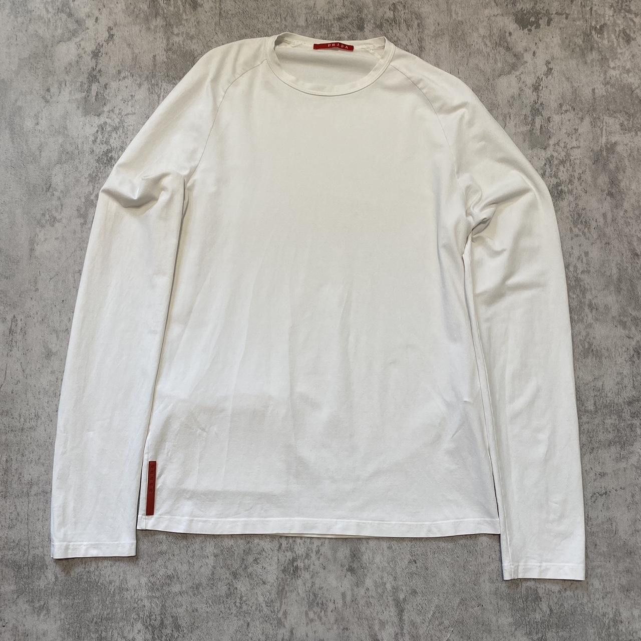 Prada 2000s Prada Longsleeve y2k High End Fashion Basic Size US M / EU 48-50 / 2 - 1 Thumbnail