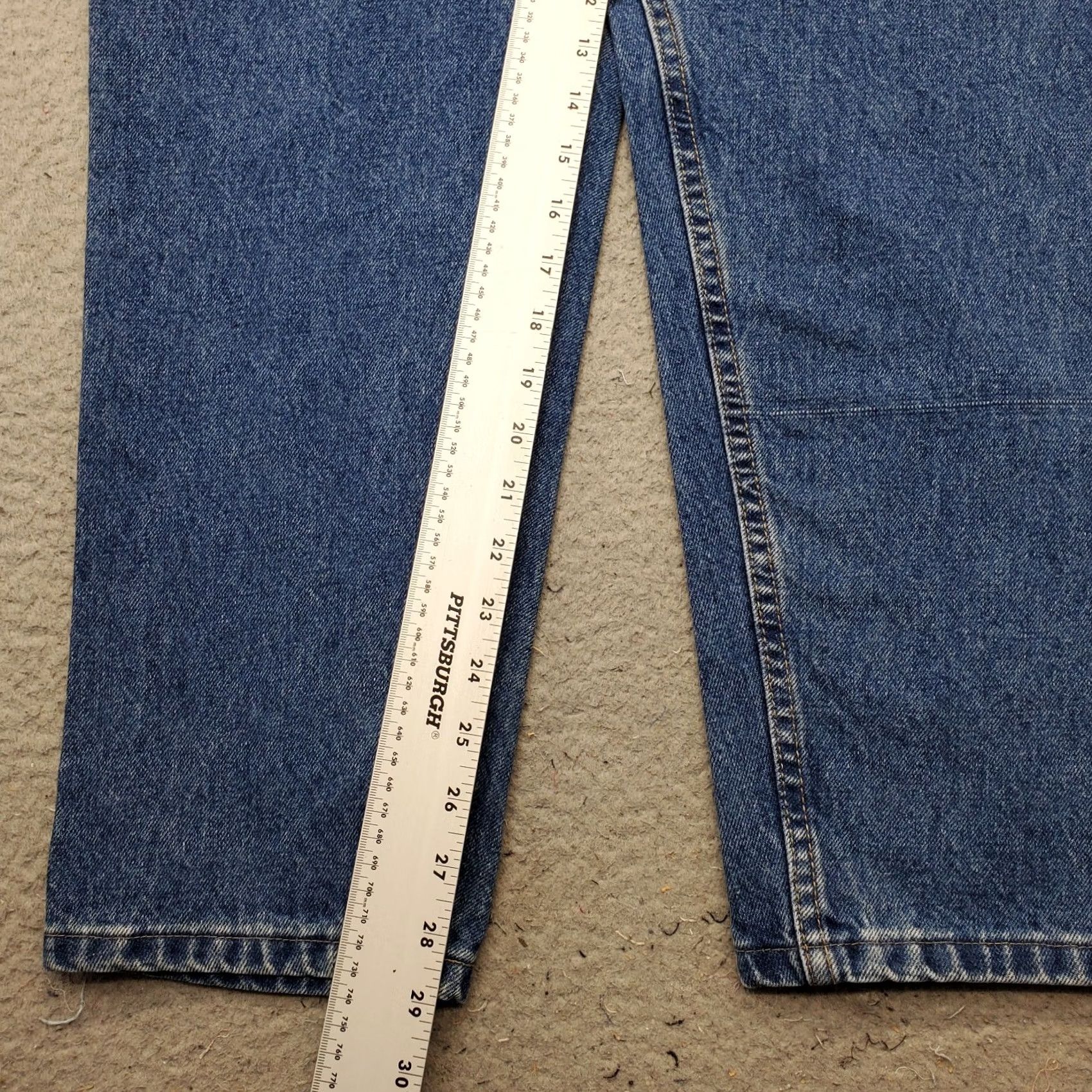 Vintage Gitano Mom Jeans Womens 16P Blue Denim Low Waist Relaxed Fit Streetwear GM601DS Jeans Womens 16P Blue 29" Inseam 5-Pocket Design Mens? Size 38" / US 16 / IT 52 - 4 Thumbnail