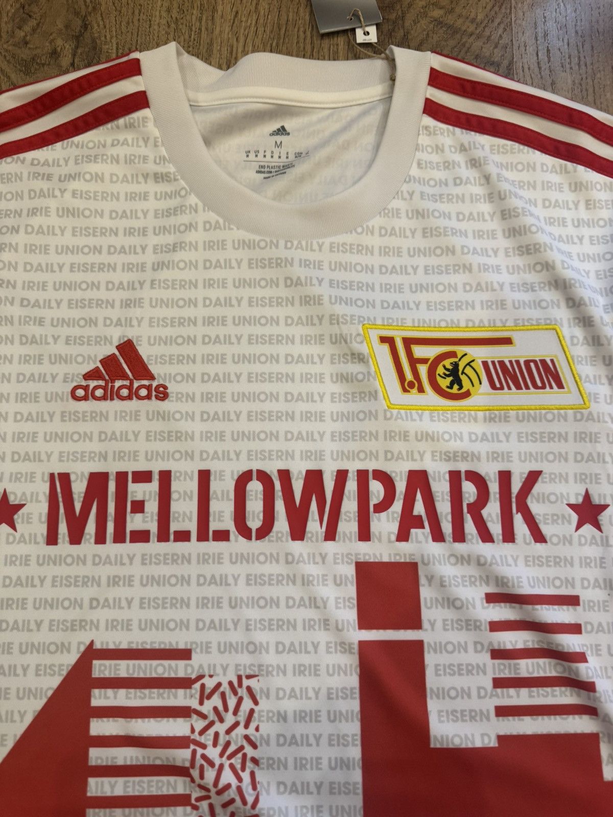 Adidas 1. FC UNION BERLIN 2022/2023 SHIRT SIZE M HI3295 ADIDAS Size US M / EU 48-50 / 2 - 5 Thumbnail