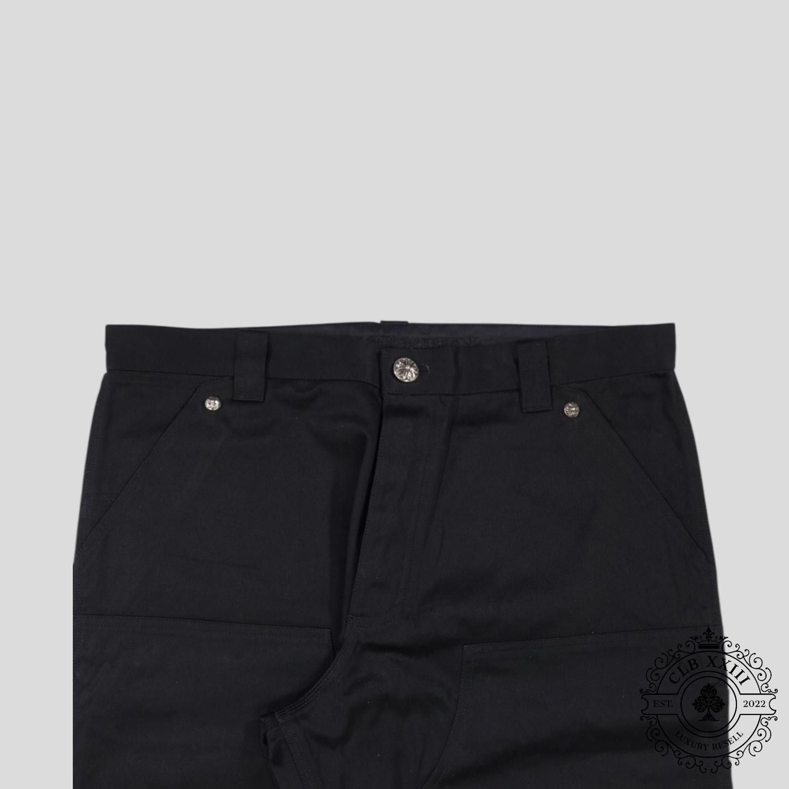 Chrome Hearts Chrome Hearts Double Knee Chino Pants in Black Size US 38 / EU 54 - 2 Thumbnail