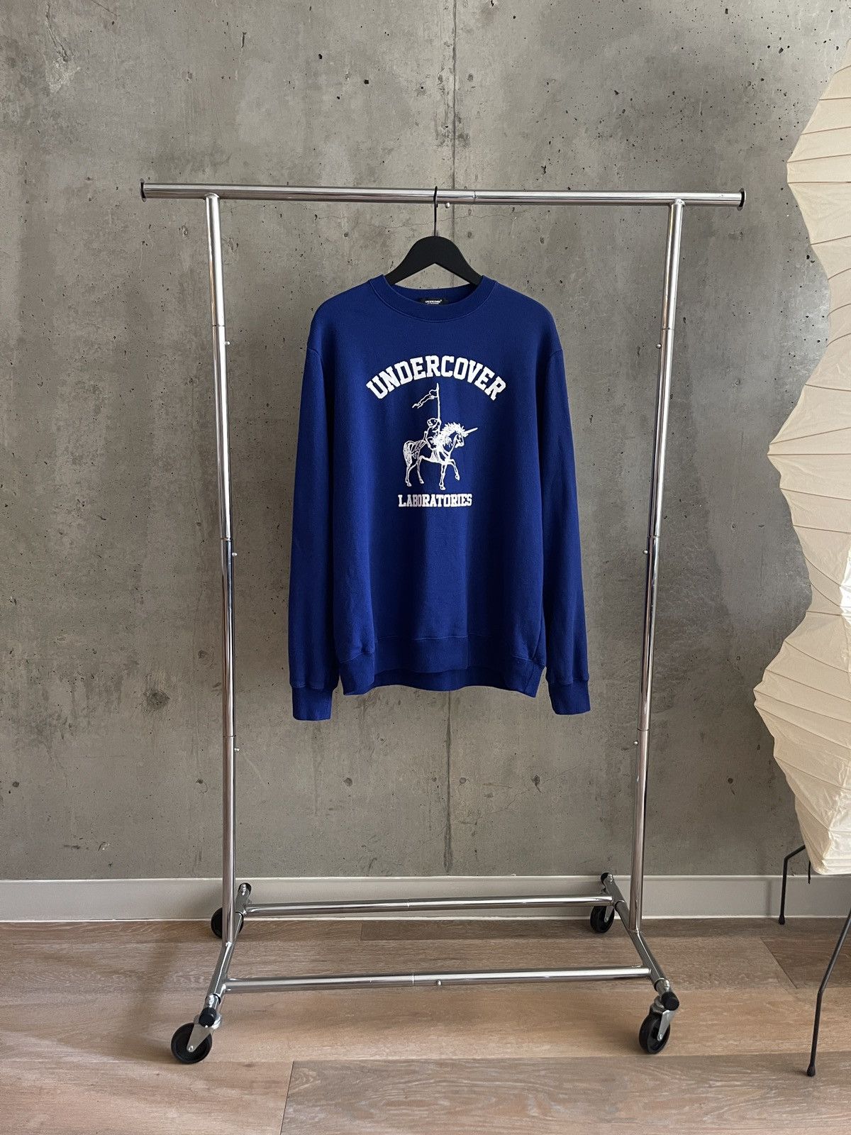 image of Jun Takahashi x Undercover Royal Blue Undercover Sweatshirt, Men's (Size XL)