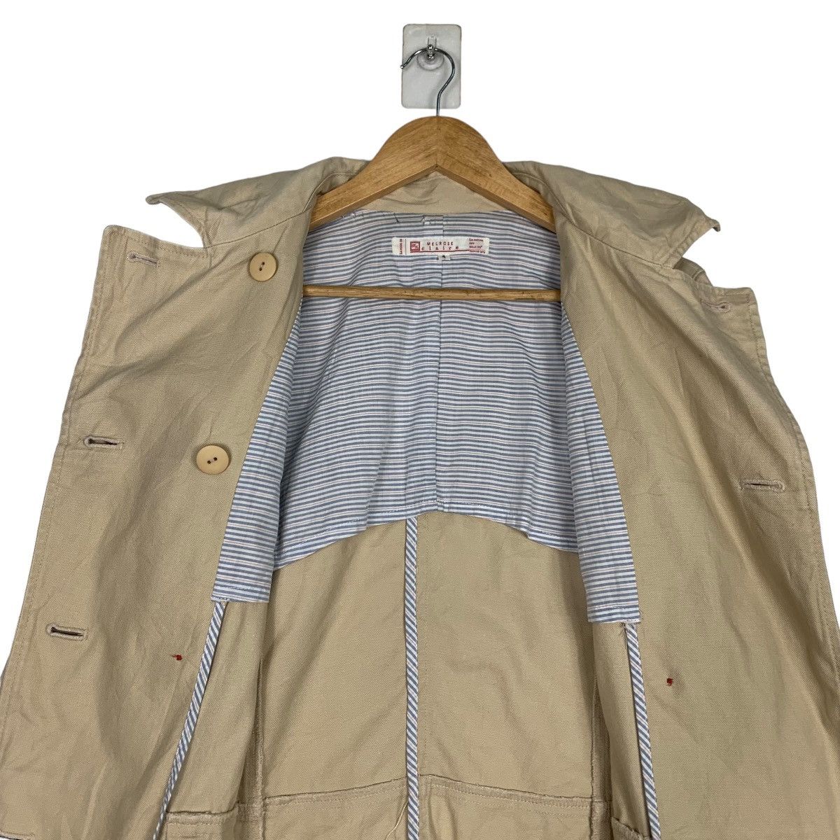 Melrose MELROSE CLAIRE Double Breasted Coat #0992-C44 Size M / US 6-8 / IT 42-44 - 12 Thumbnail