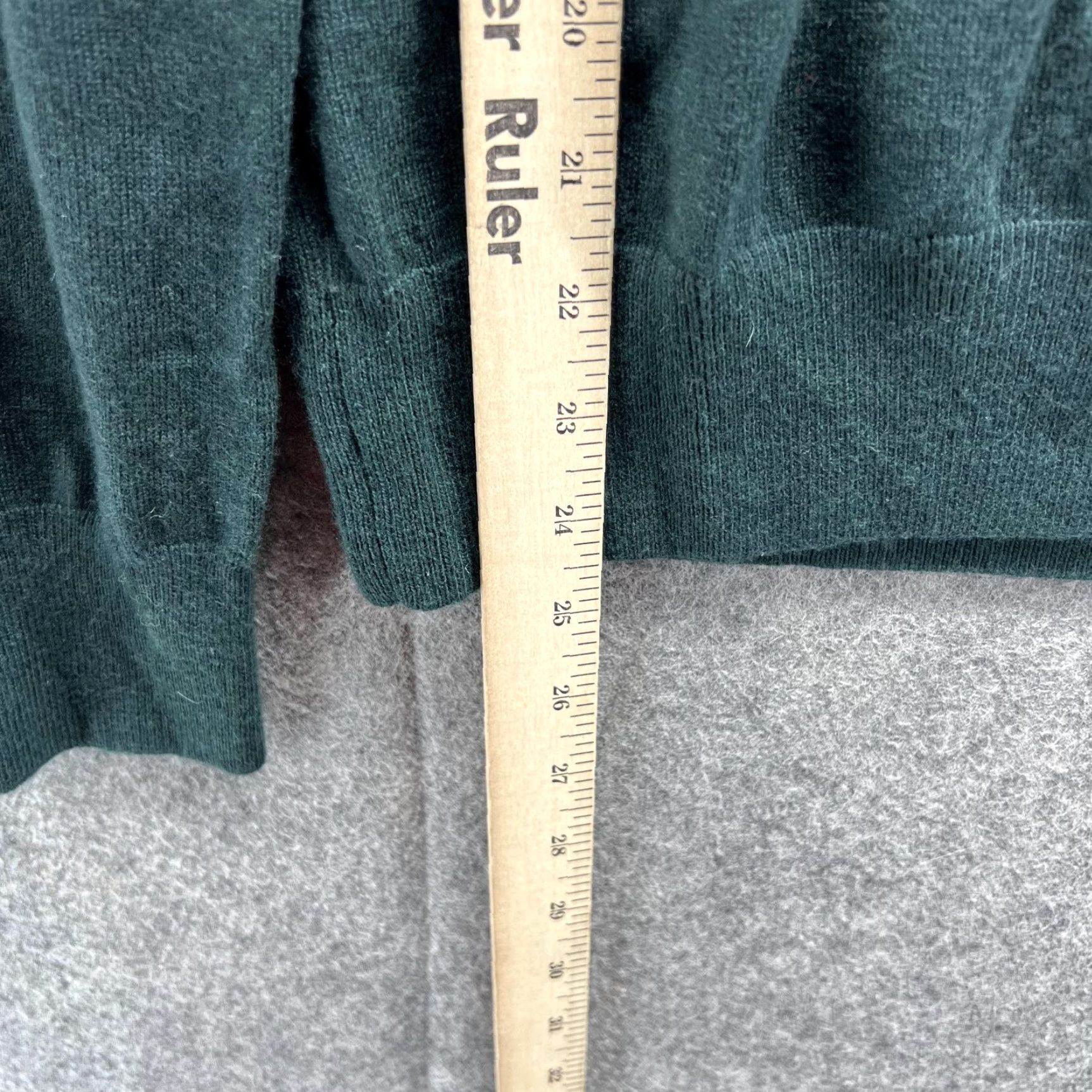 Banana Republic Banana Republic Sweater Men Medium Regular Pullover Crew Neck Wool Green Sweatshirt Size US M / EU 48-50 / 2 - 5 Thumbnail
