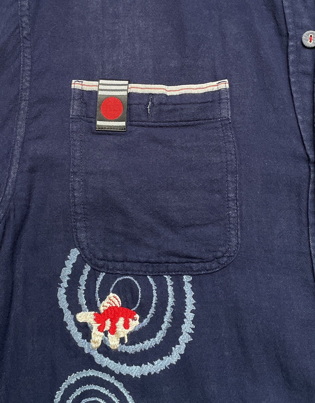 Japanese Brand Vintage Japanese Brand Sanmaruichi Sukajan Shirt 1990s Size US XXL / EU 58 / 5 - 8 Thumbnail