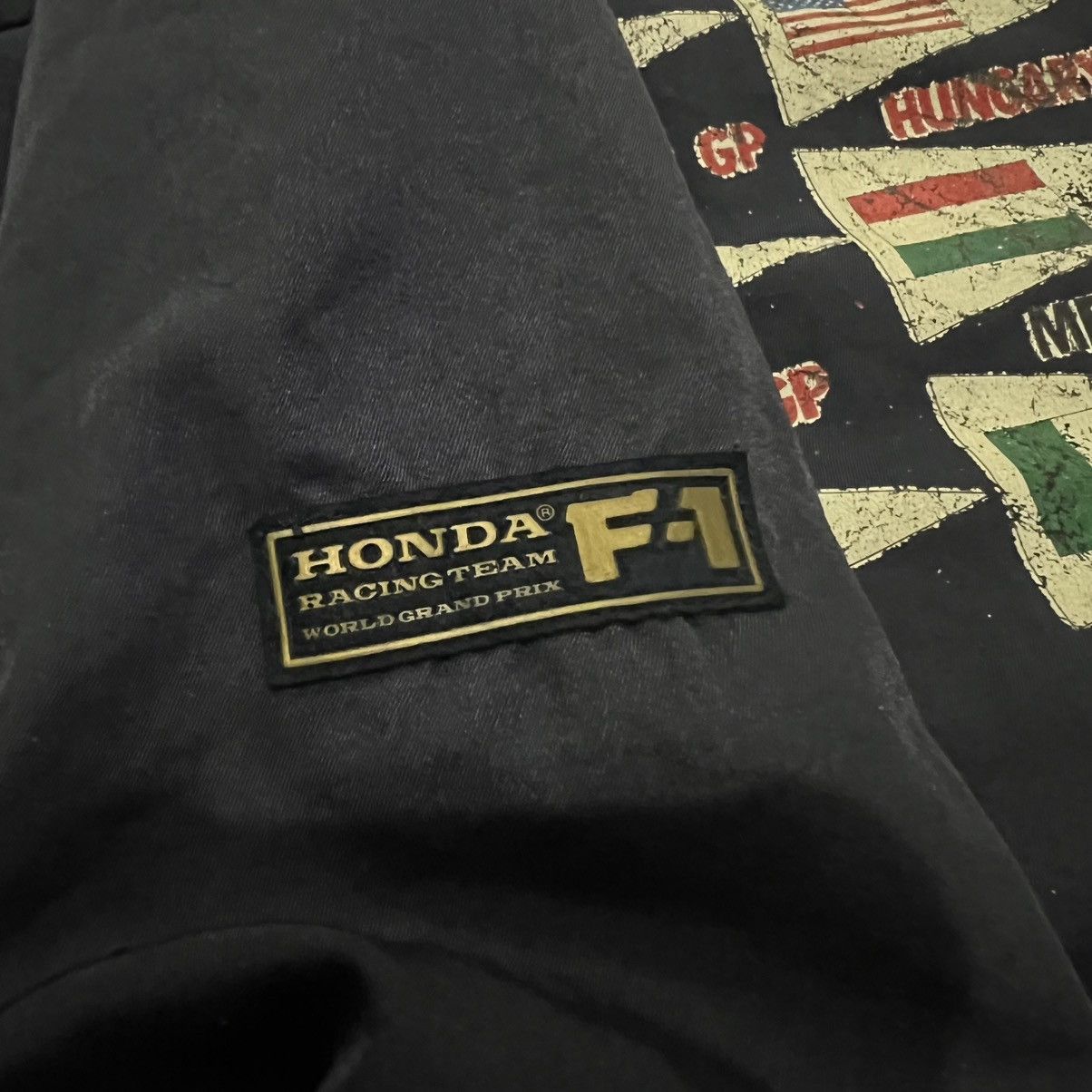 Honda Vintage 80s Honda Racing Team World Champion F.I.A Jacket Size US L / EU 52-54 / 3 - 5 Thumbnail