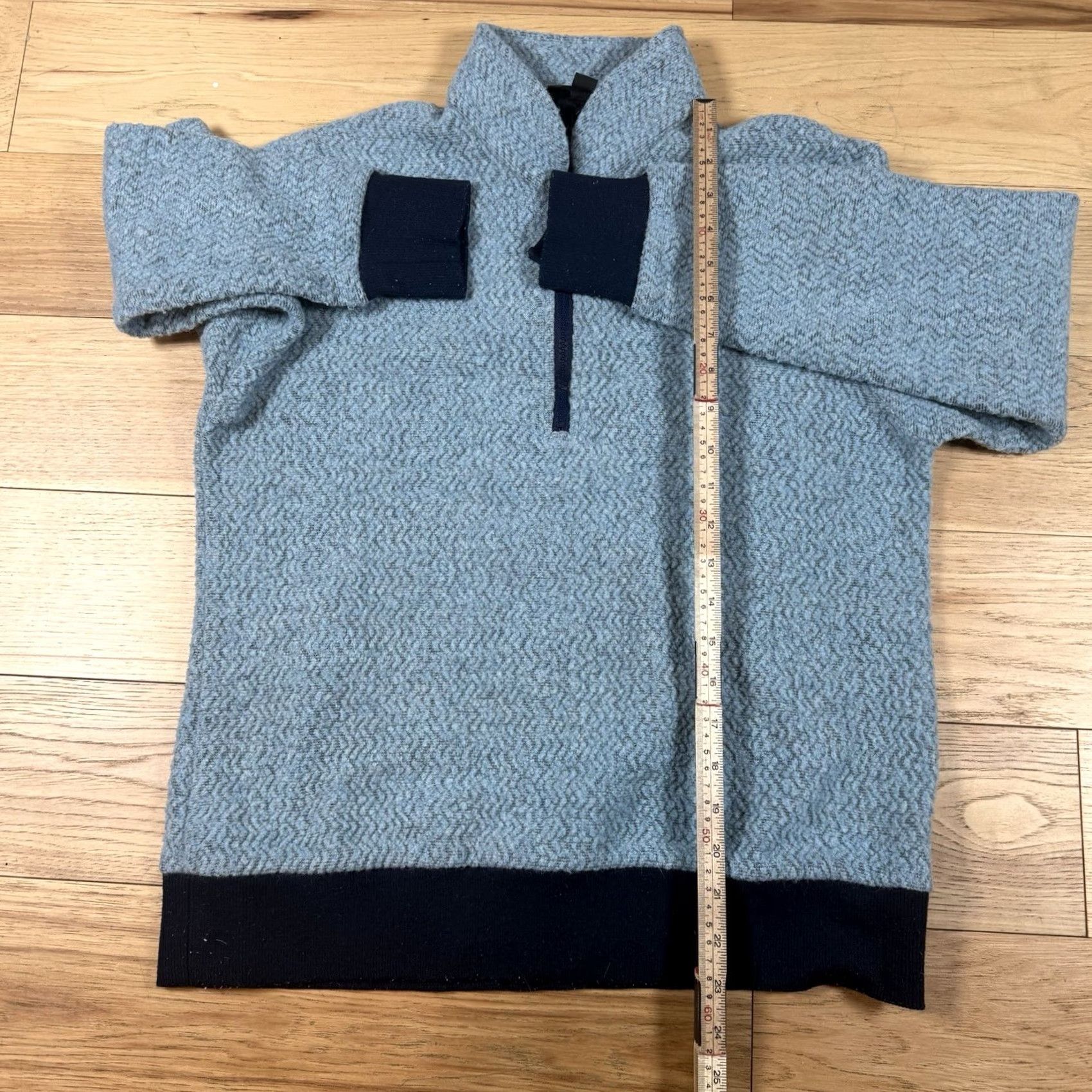 Patagonia Patagonia Wool Fleece Pullover Gray Medium Mens Woolyester Gorpcore Recycled Wool Quarter Zip Sweater Grey M Mens Size US M / EU 48-50 / 2 - 6 Thumbnail