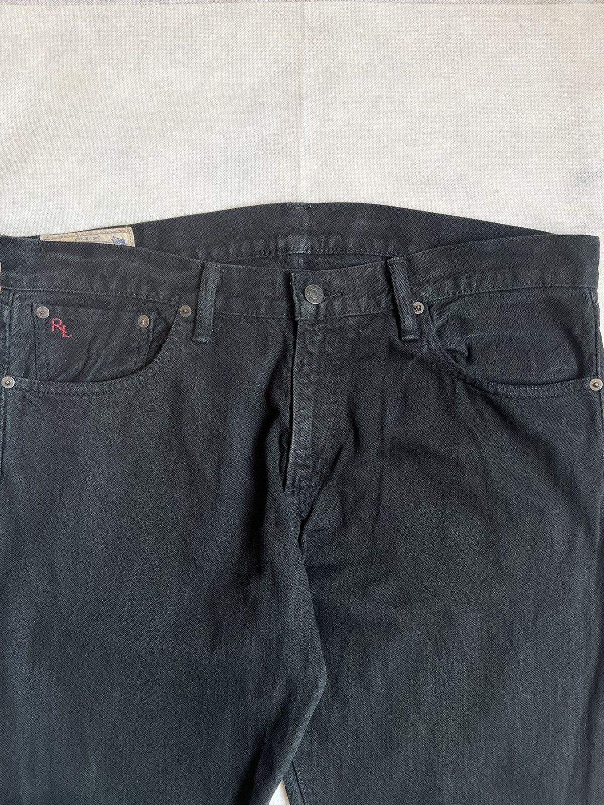 Polo Ralph Lauren Vintage Polo Ralph Lauren RL Black Denim Size US 37 - 4 Thumbnail