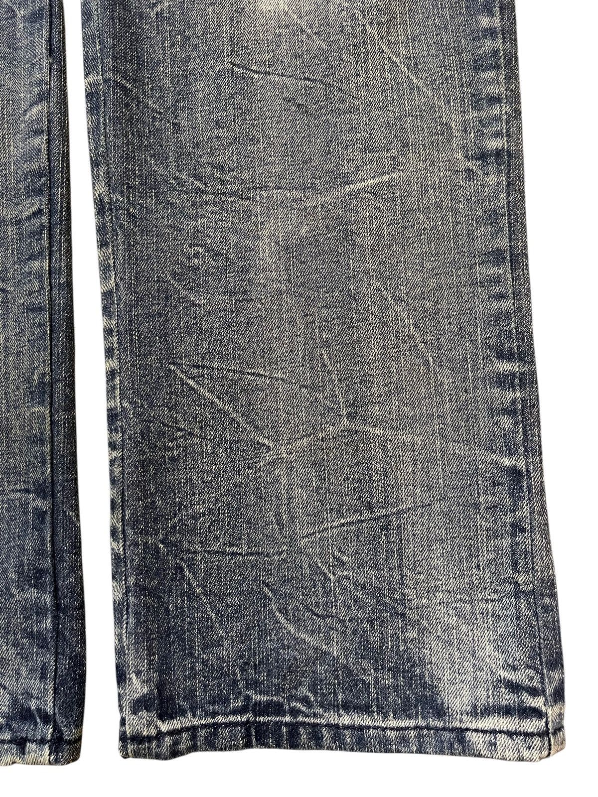 If Six Was Nine Vintage Japanese Brand Double Waist Thunder Wash Distressed Size US 32 / EU 48 - 8 Thumbnail