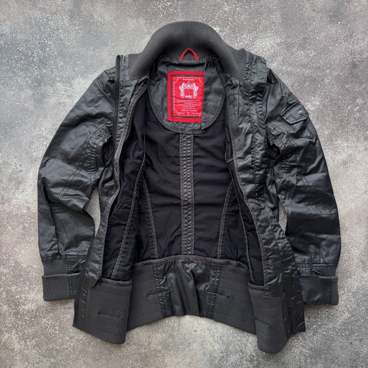 If Six Was Nine Esprit Vintage Japan Style Y2K Military Utility Jacket Size S / US 4 / IT 40 - 9 Thumbnail