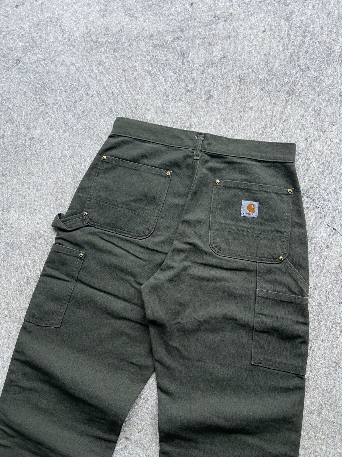 Other CARHART B01 DOUBLE KNEE PANT MOSS 30x30 Size US 30 / EU 46 - 6 Thumbnail