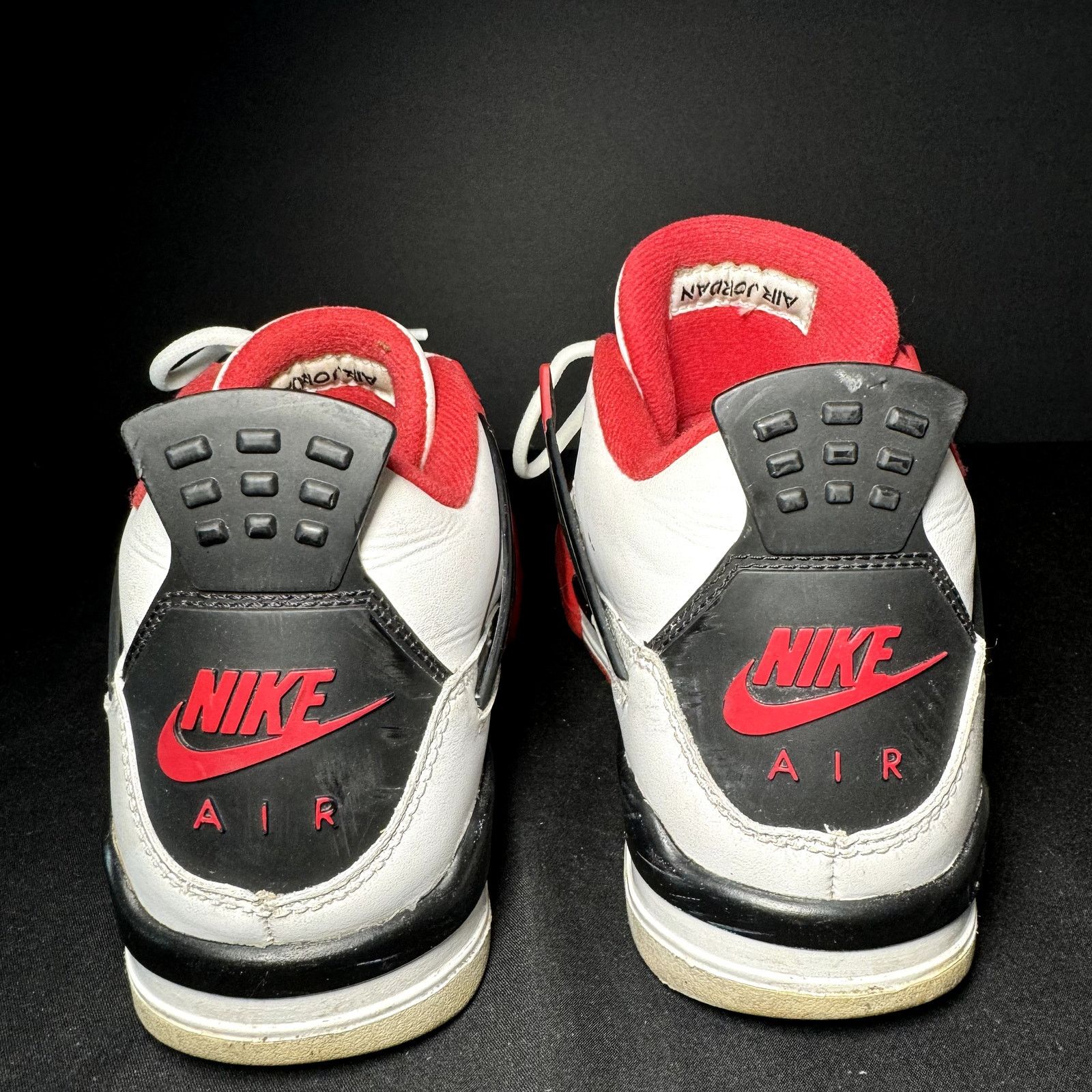 Jordan Brand × Nike Nike Air Jordan 4 Retro OG GS Fire Red 2020 Shoes - Size 6.5 Size US 6.5 / EU 39-40 - 6 Thumbnail