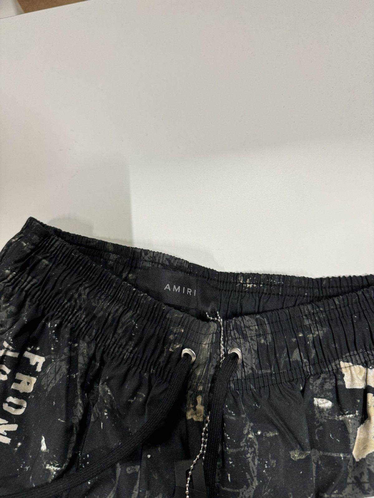 Amiri Amiri Stencil Logo Swim Shorts NEW 600$ Size US 30 / EU 46 - 5 Thumbnail