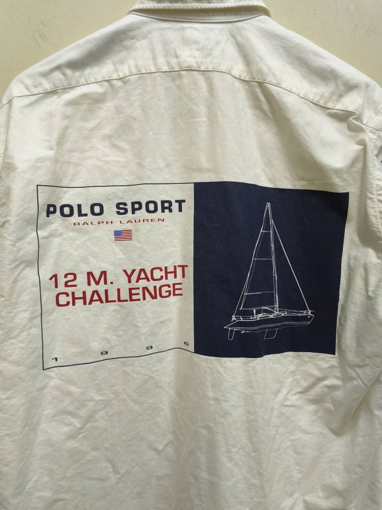 Polo Ralph Lauren Vintage 1996 Polo Sport Ralph Lauren 12M Yacht Challenge Size US M / EU 48-50 / 2 - 2 Thumbnail