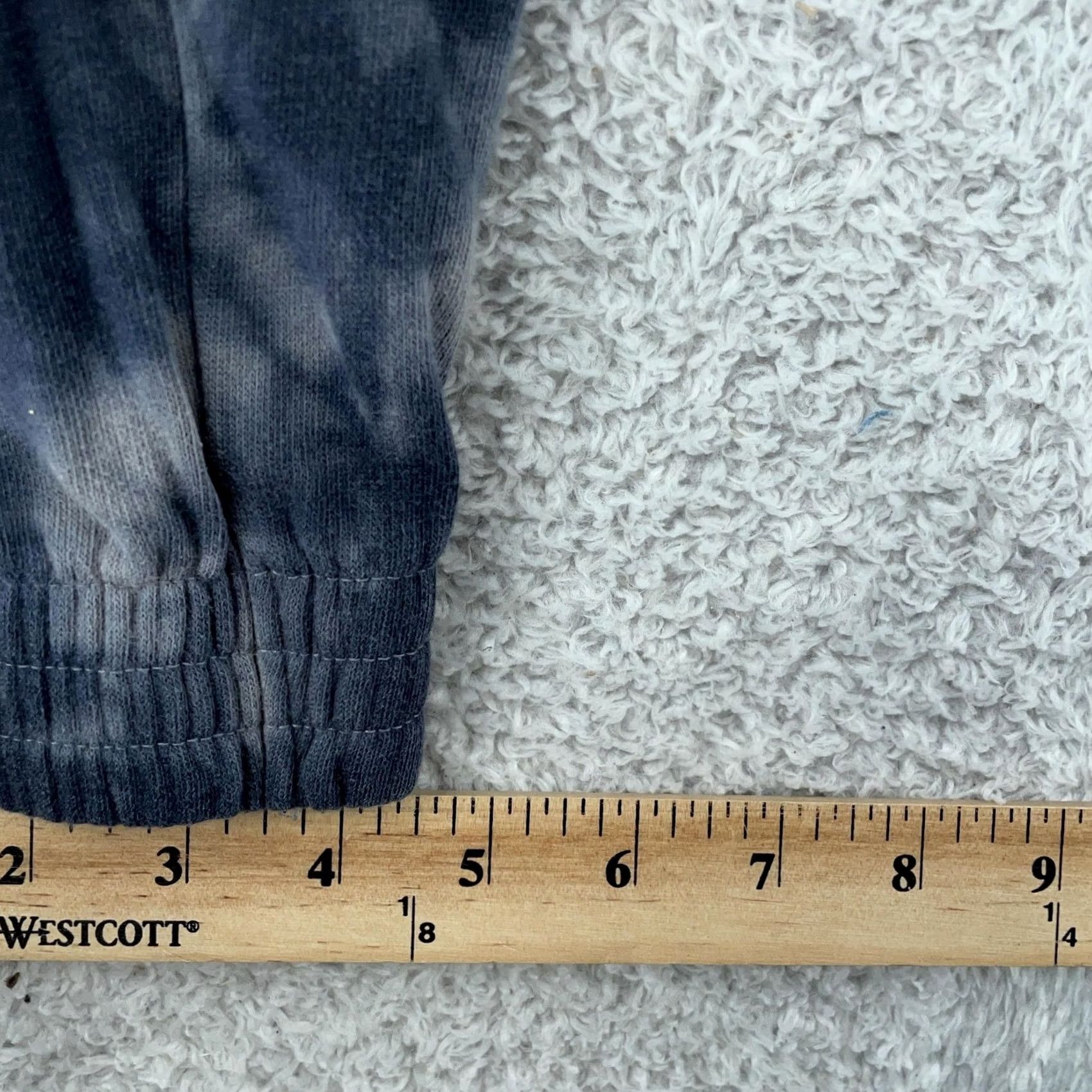 Pinko VINTAGE PINK Joggers Womens M Gray Tie Dye Sweatpants Lounge Elastic Waist Pockets Tapered Inseam 27 Casual Activewear Girls Mens Size 32" / US 10 / IT 46 - 7 Thumbnail