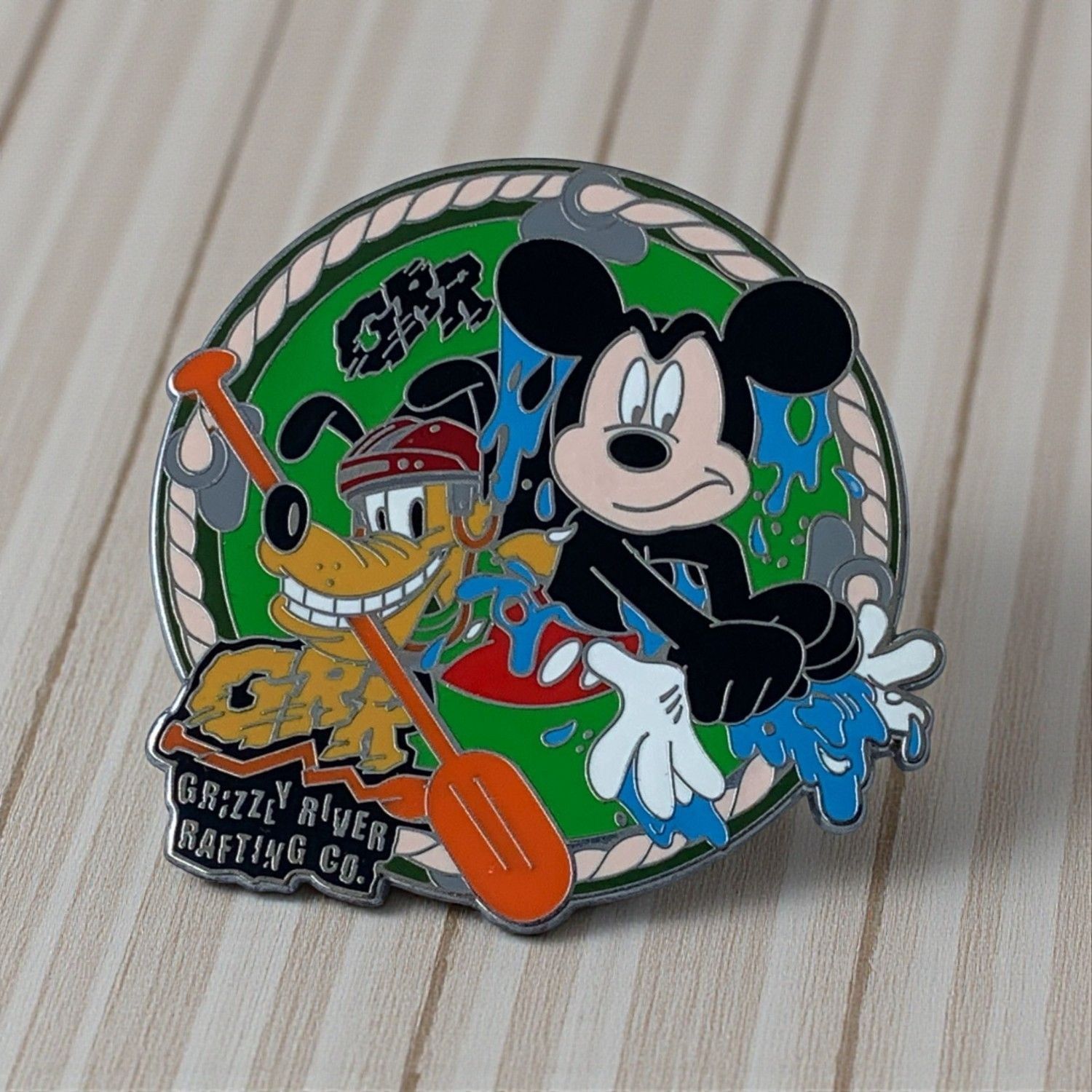 Disney Disney Mickey Mouse and Pluto on Grizzly River Rafting Calif Size ONE SIZE - 1 Thumbnail