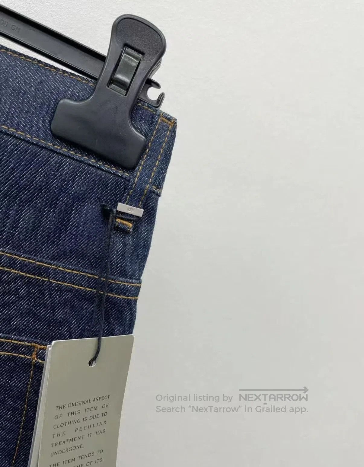 Dior Blue Denim Jeans Size 28. Size US 28 / EU 44 - 3 Thumbnail