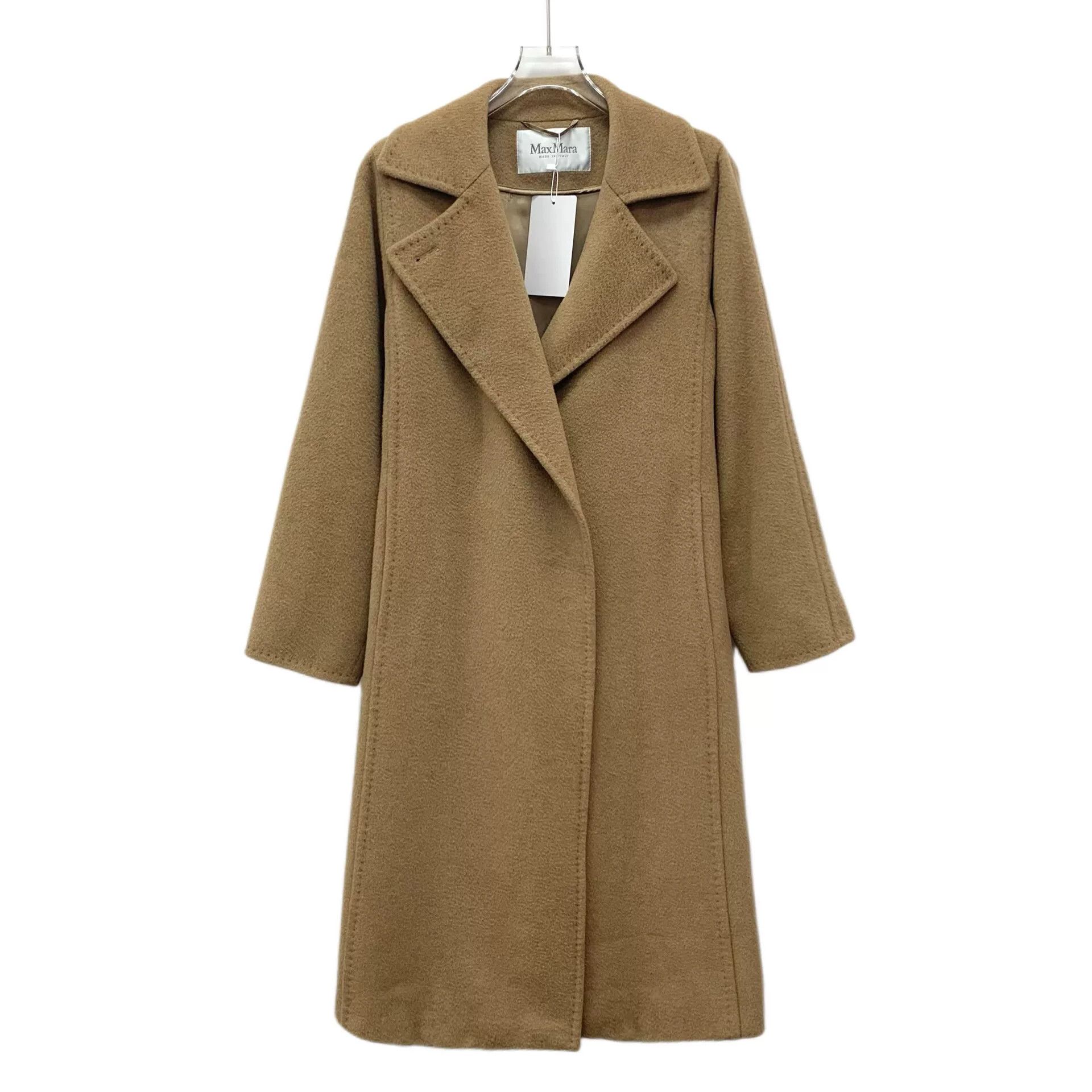 Max Mara maxmara brown camel hair belted coat Size US XS / EU 42 / 0 - 1 Thumbnail