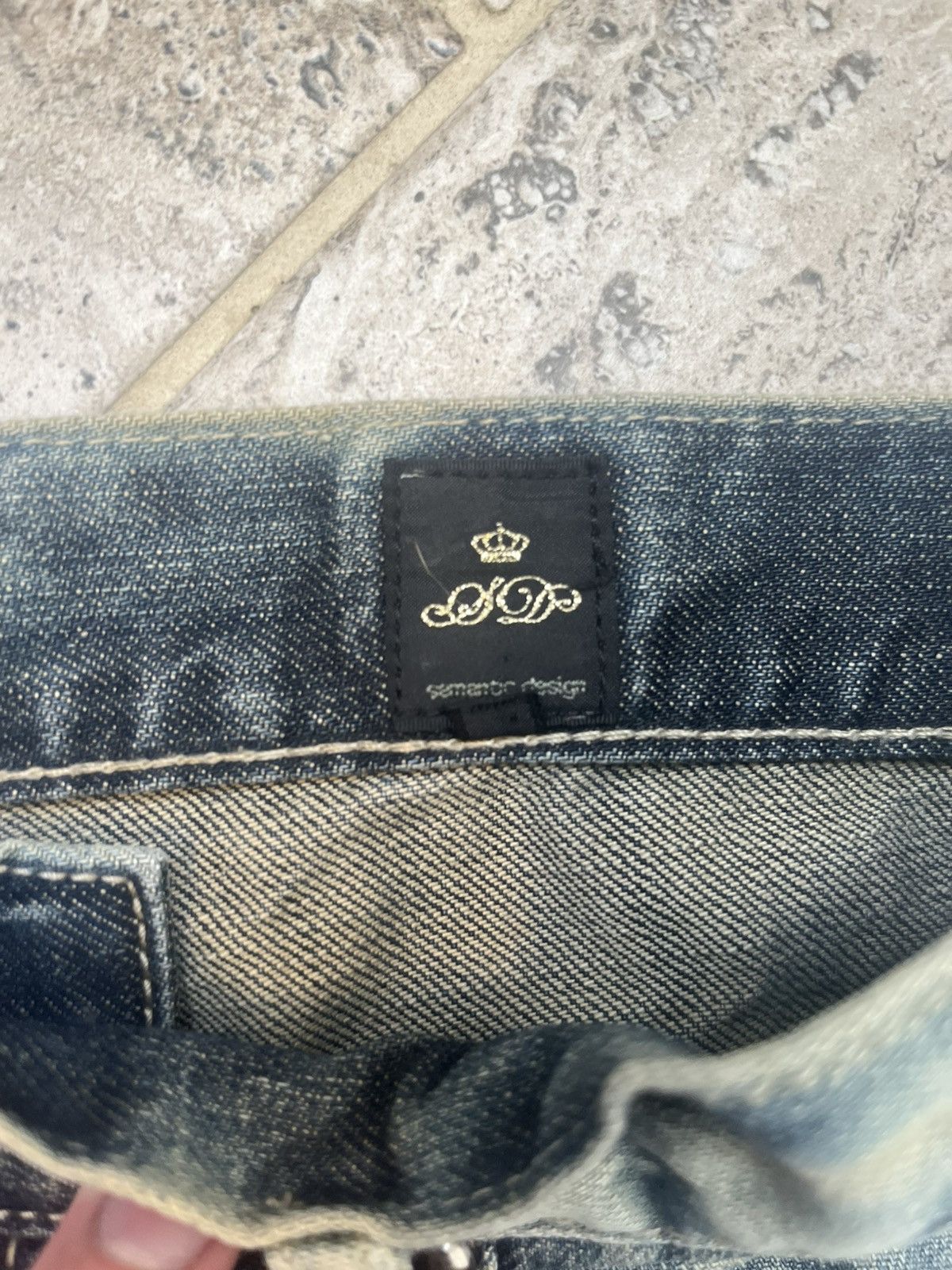 semanticdesign Blue semantic design jeans Size US 29 - 3 Thumbnail