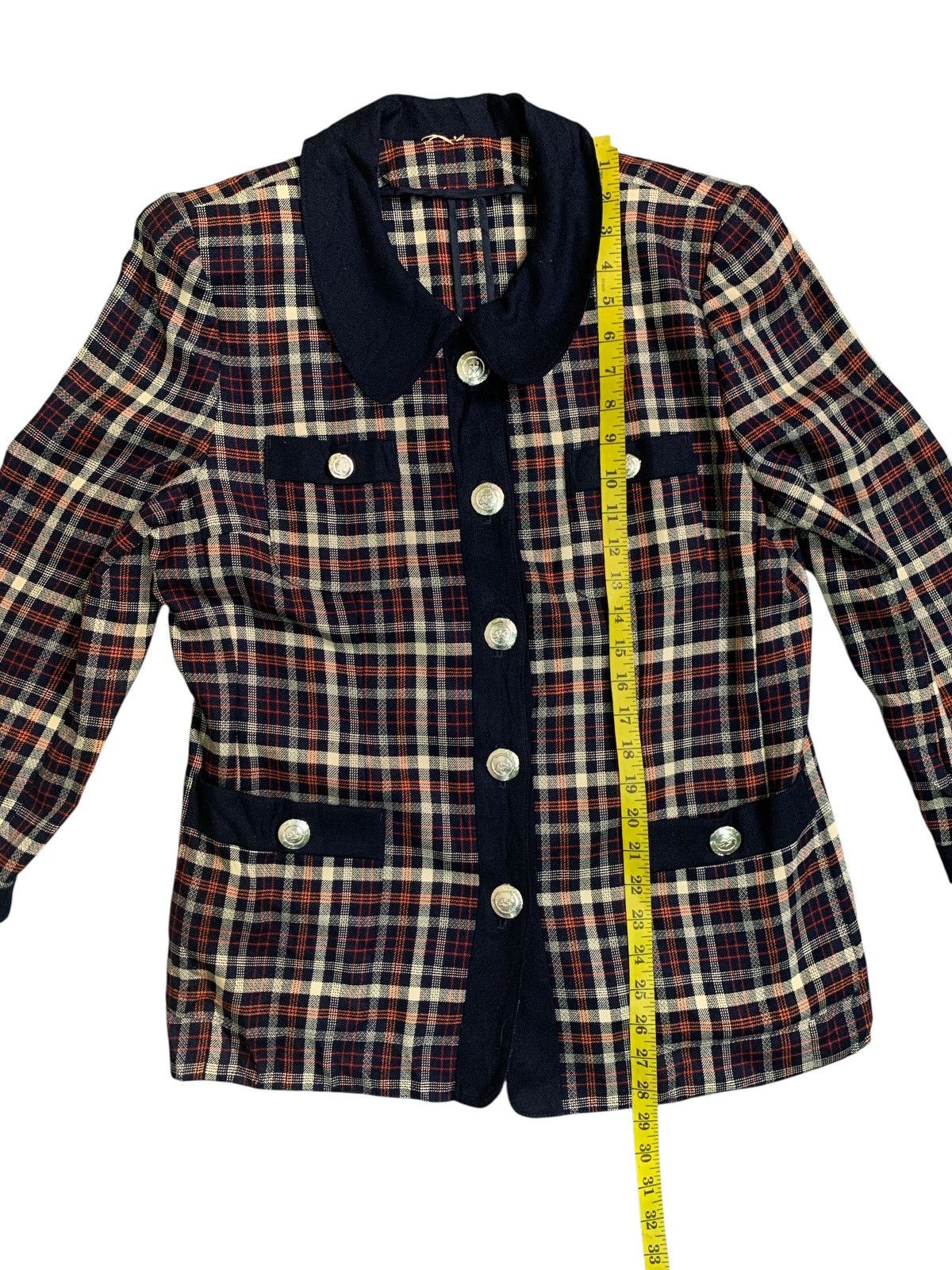 Japanese Brand Rare Design Vintage Emmerich & Eger Tweed Jacket Size M / US 6-8 / IT 42-44 - 8 Thumbnail