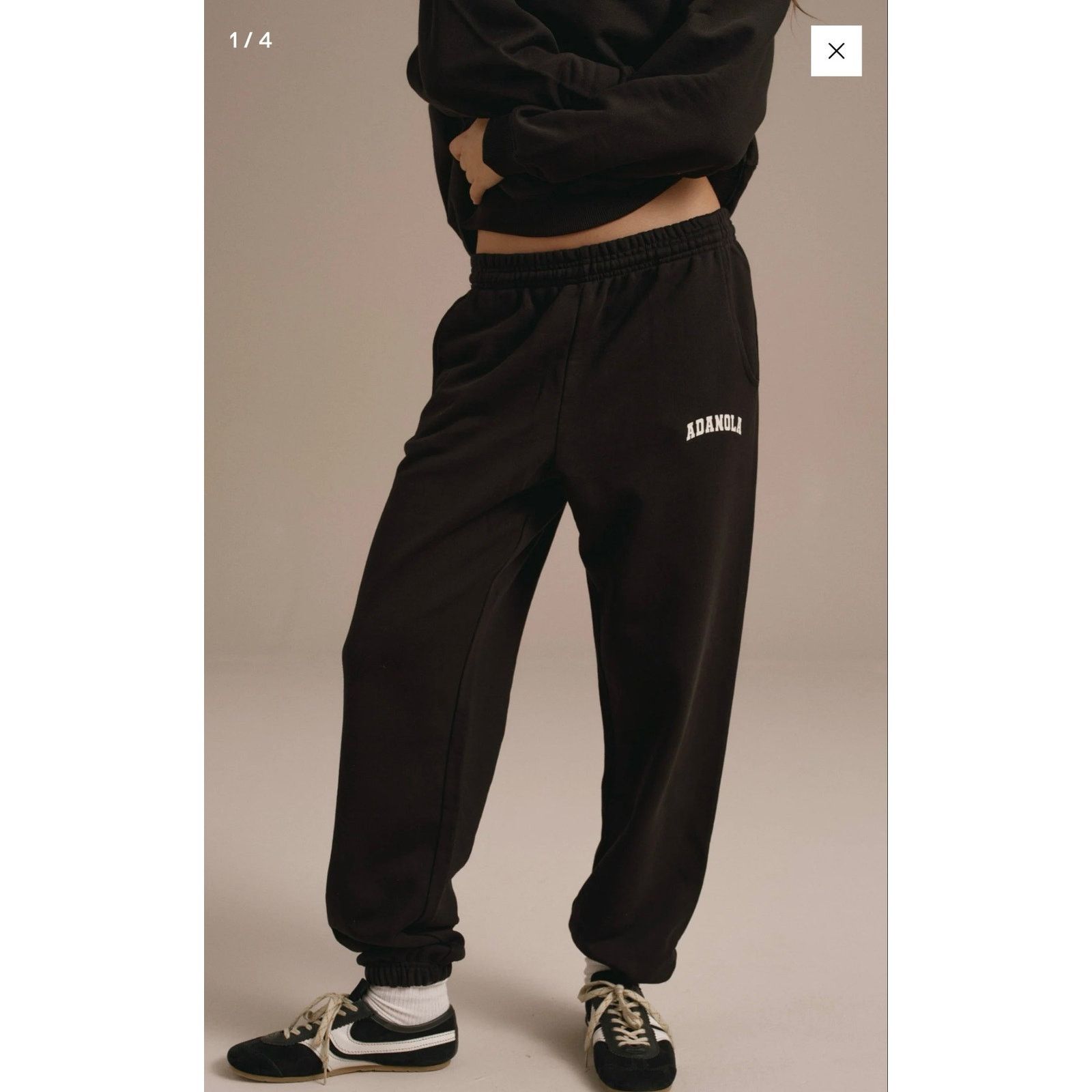 Other ADANOLA Varsity Sweatpants - Black Size Small Size 27" / US 4 / IT 40 - 1 Thumbnail