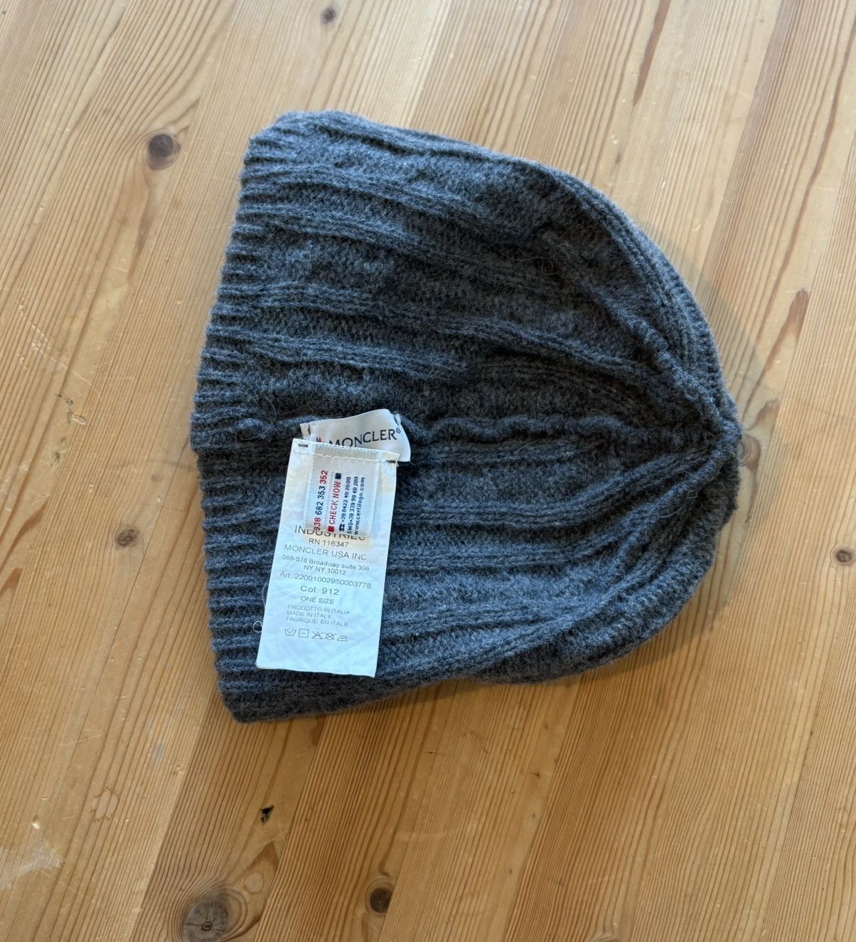 Moncler Moncler Berretto Womens Beanie Size ONE SIZE - 7 Thumbnail